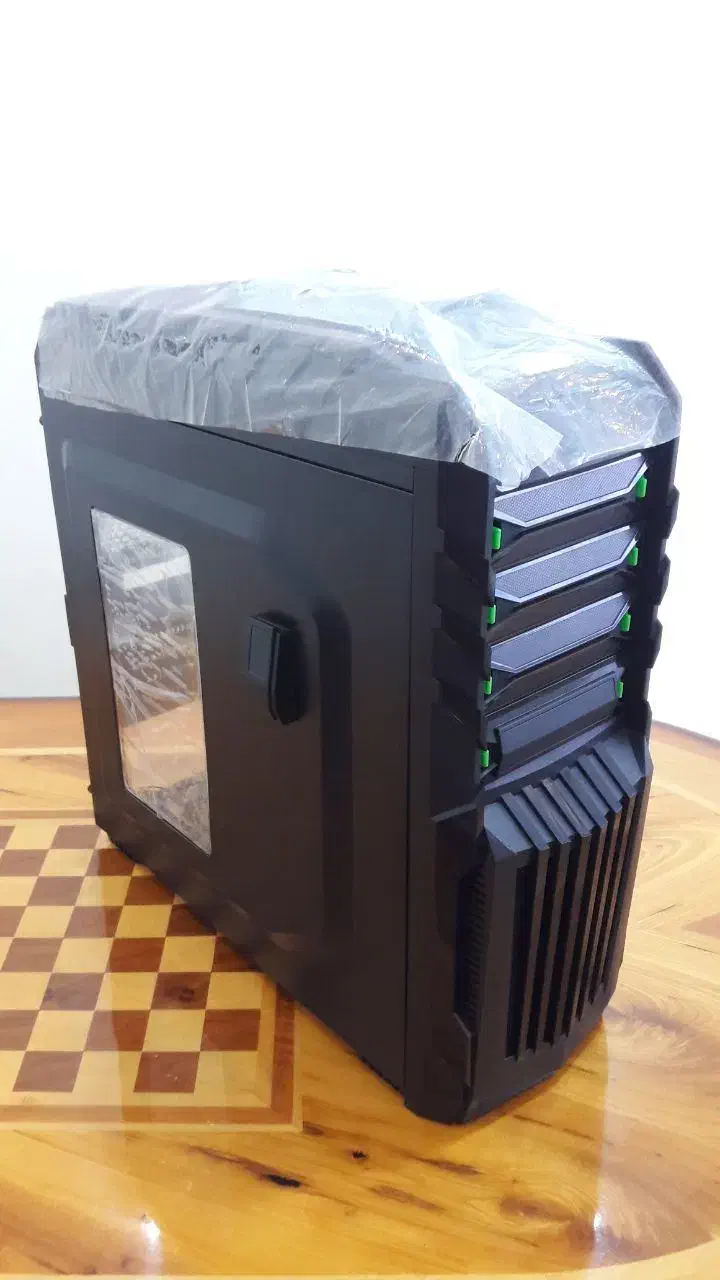 کیس گرینx2 jagvar گرافیک۱۰۵۰کیبورد فراسوFCR 8909|قطعات و لوازم جانبی رایانه|تهران, جنت‌آباد شمالی|دیوار