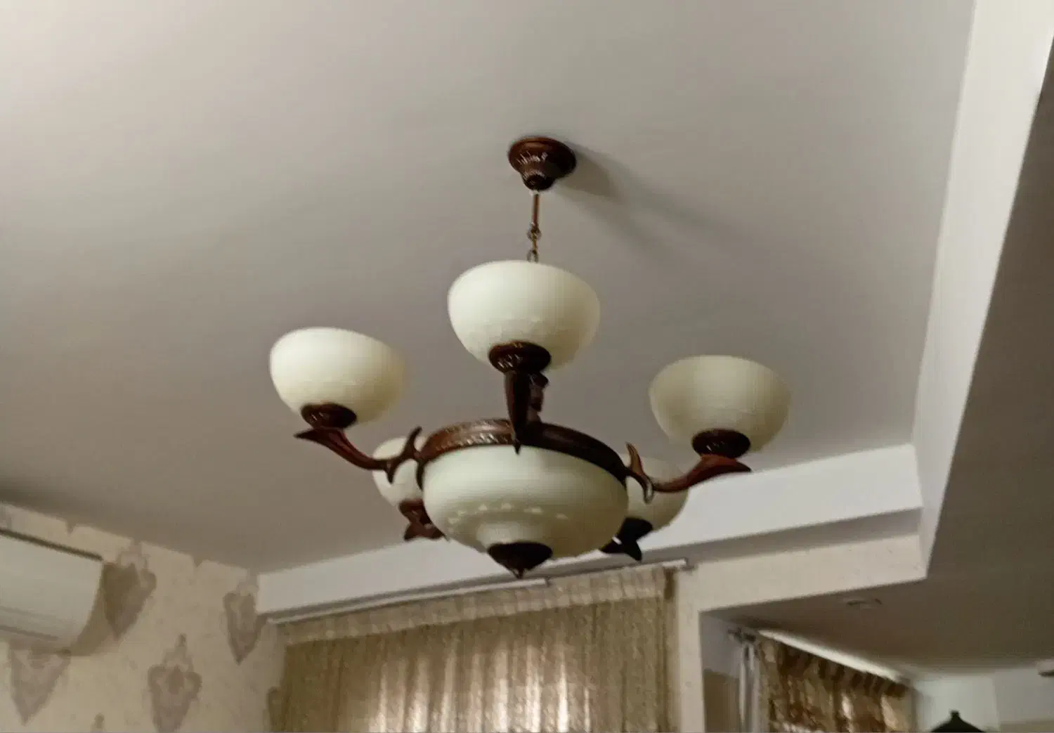 لوستر پنج شاخه|لوستر و چراغ آویز|تهران, جوادیه|دیوار