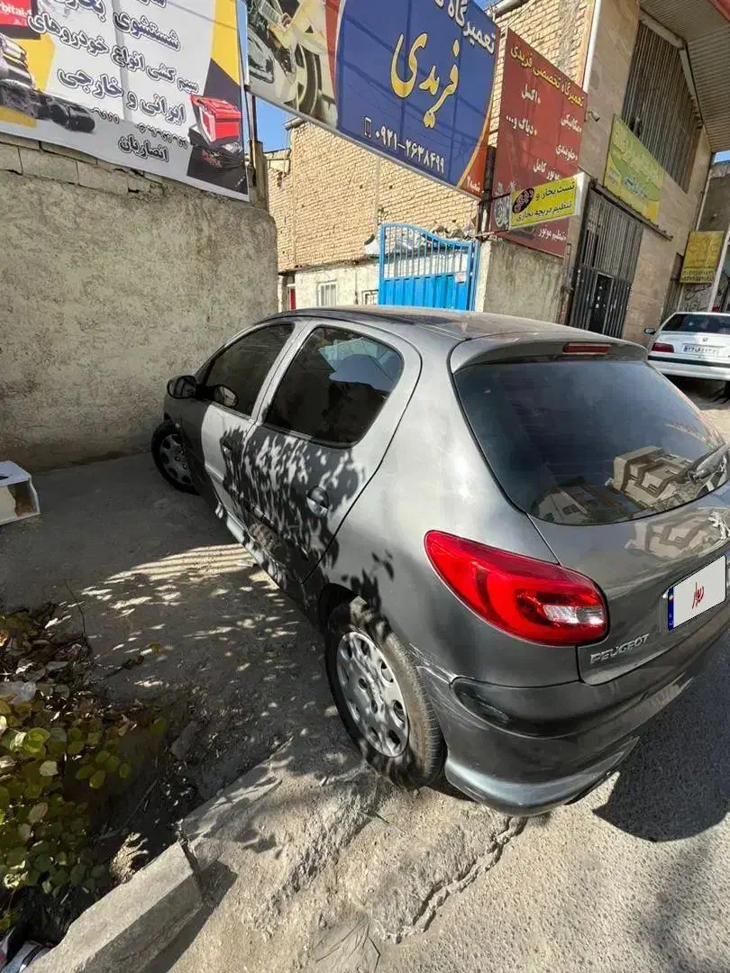 206 تیپ 5 مدل 94|خودرو سواری و وانت|پردیس, شهرک صنعتی خرمدشت فاز ۷|دیوار