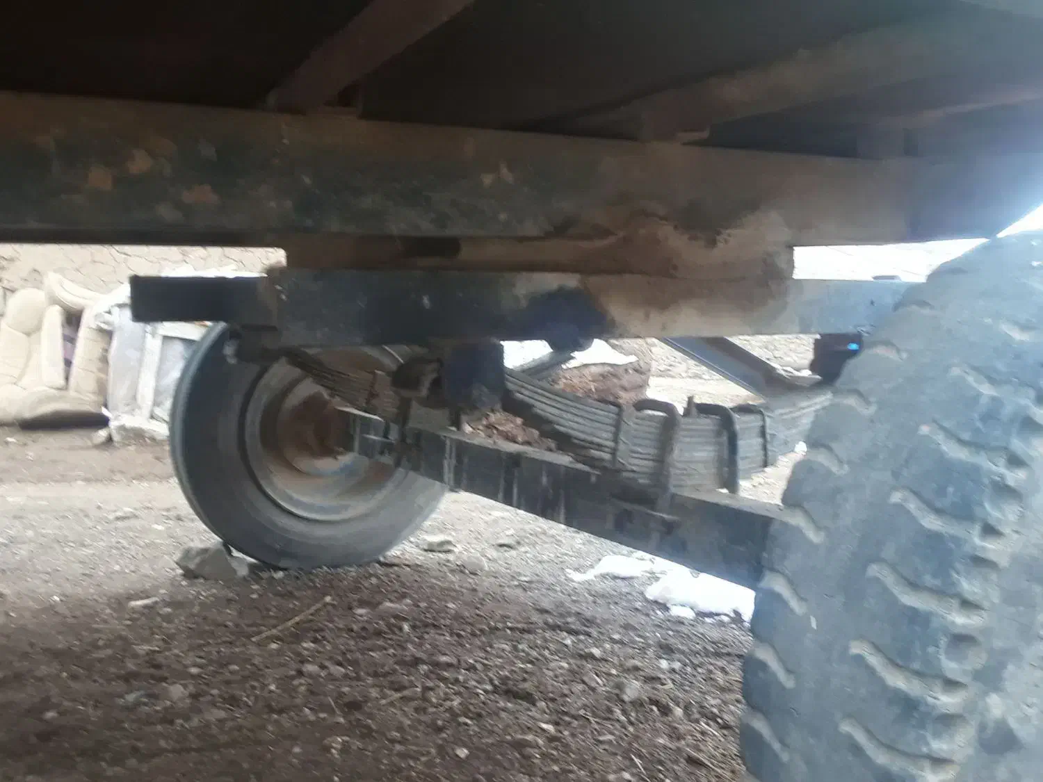 تریلی تراکتور چهار چرخ|ماشینآلات صنعتی|دیواندره, |دیوار