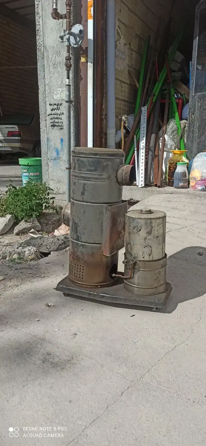 بخاری نفتی|بخاری، هیتر، شومینه|مشگین شهر, |دیوار