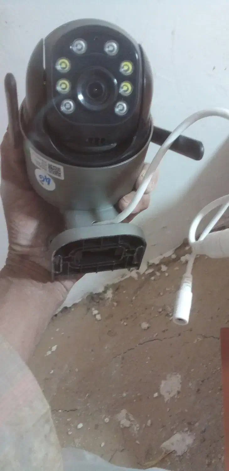 دوربین چرخشی تک لنزه|دوربین مداربسته|نائین, |دیوار