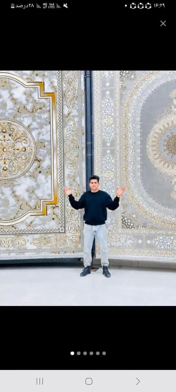 گالری بزرگ قصرفرش قیمت کارخانه تعویضی|فرش|برازجان, |دیوار