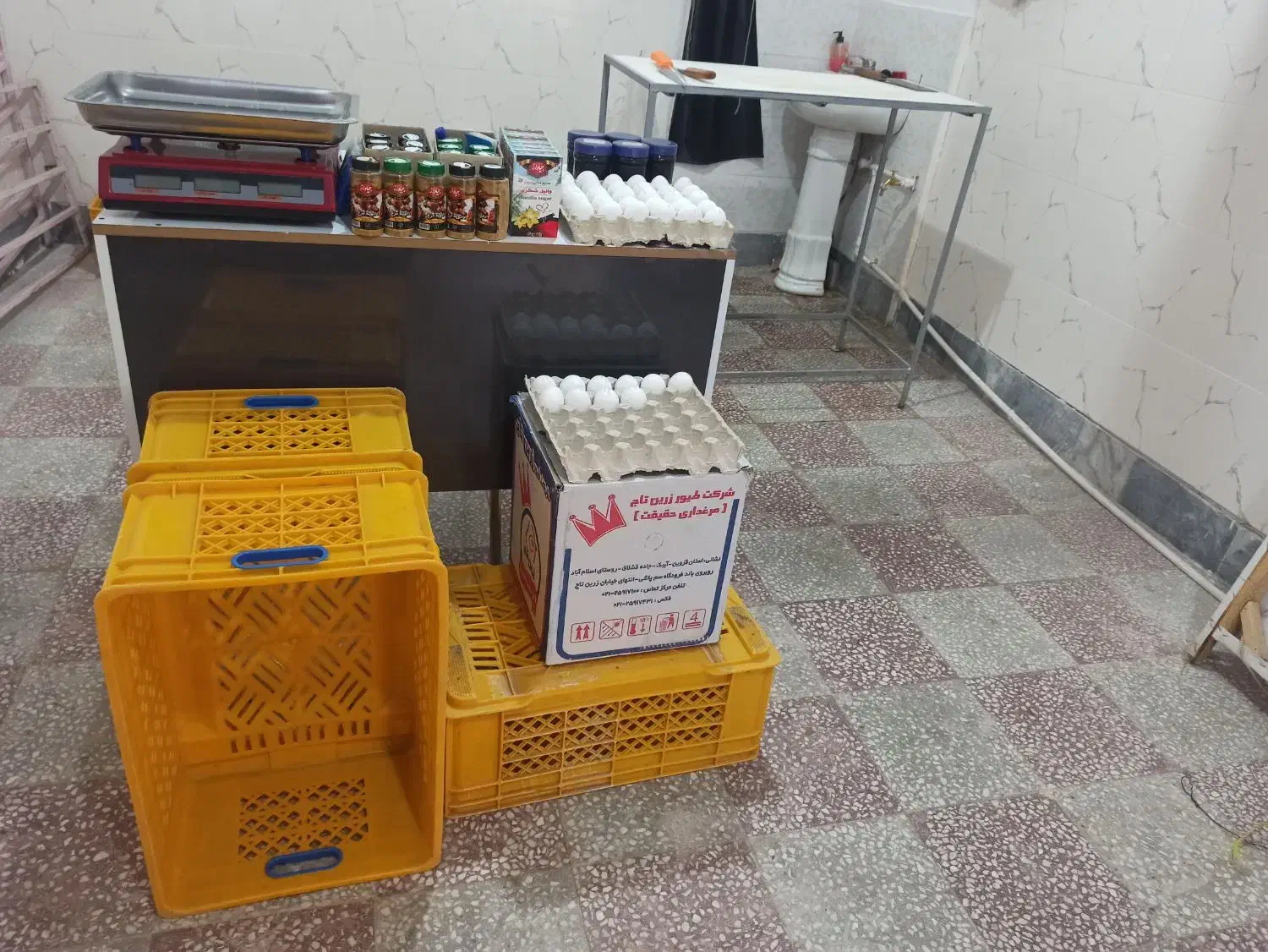 وسایل کامل مرغ فروشی|فروشگاه و مغازه|سنقر, |دیوار