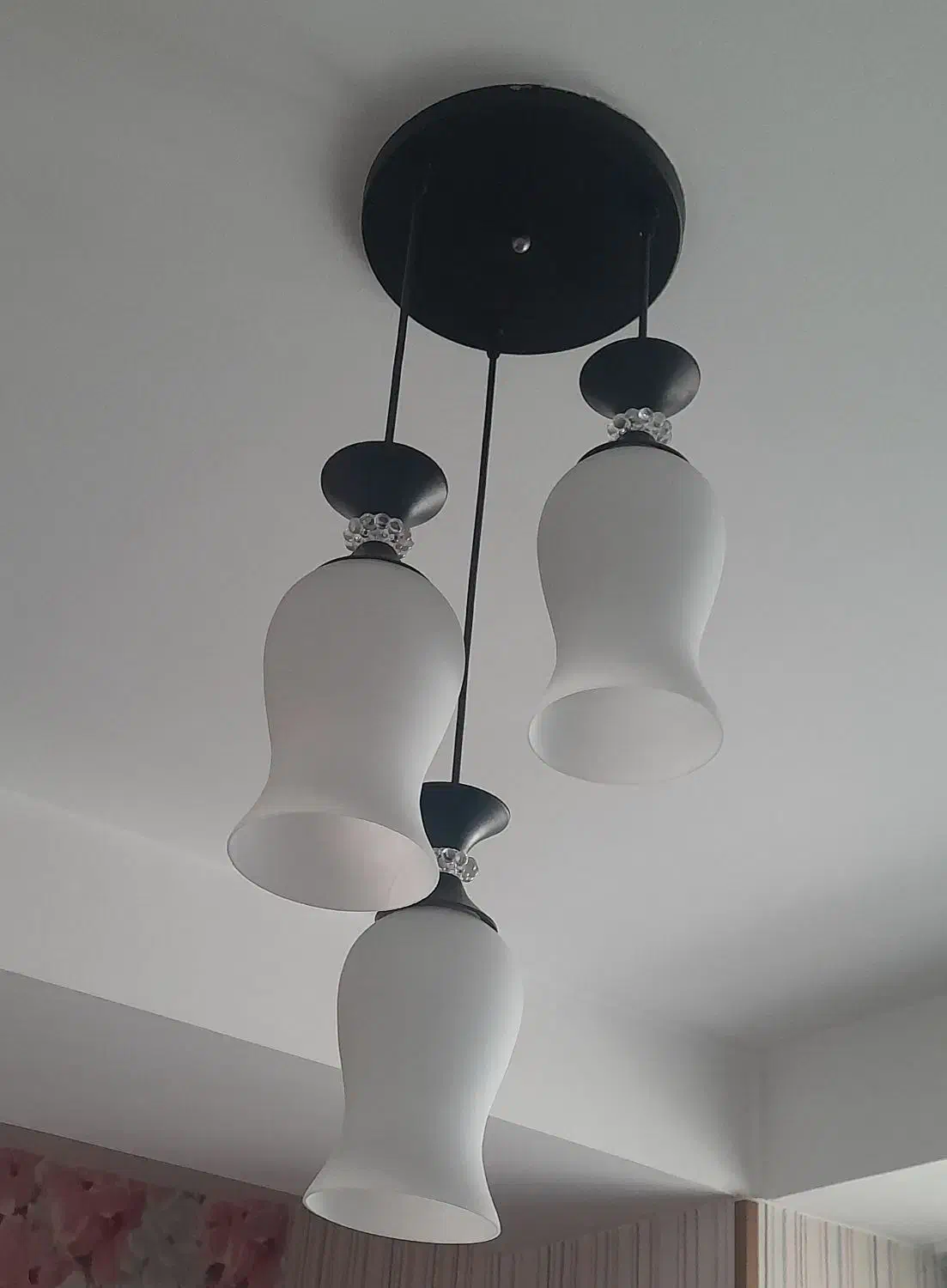 لوستر|لوستر و چراغ آویز|کرج, دهقان ویلا|دیوار