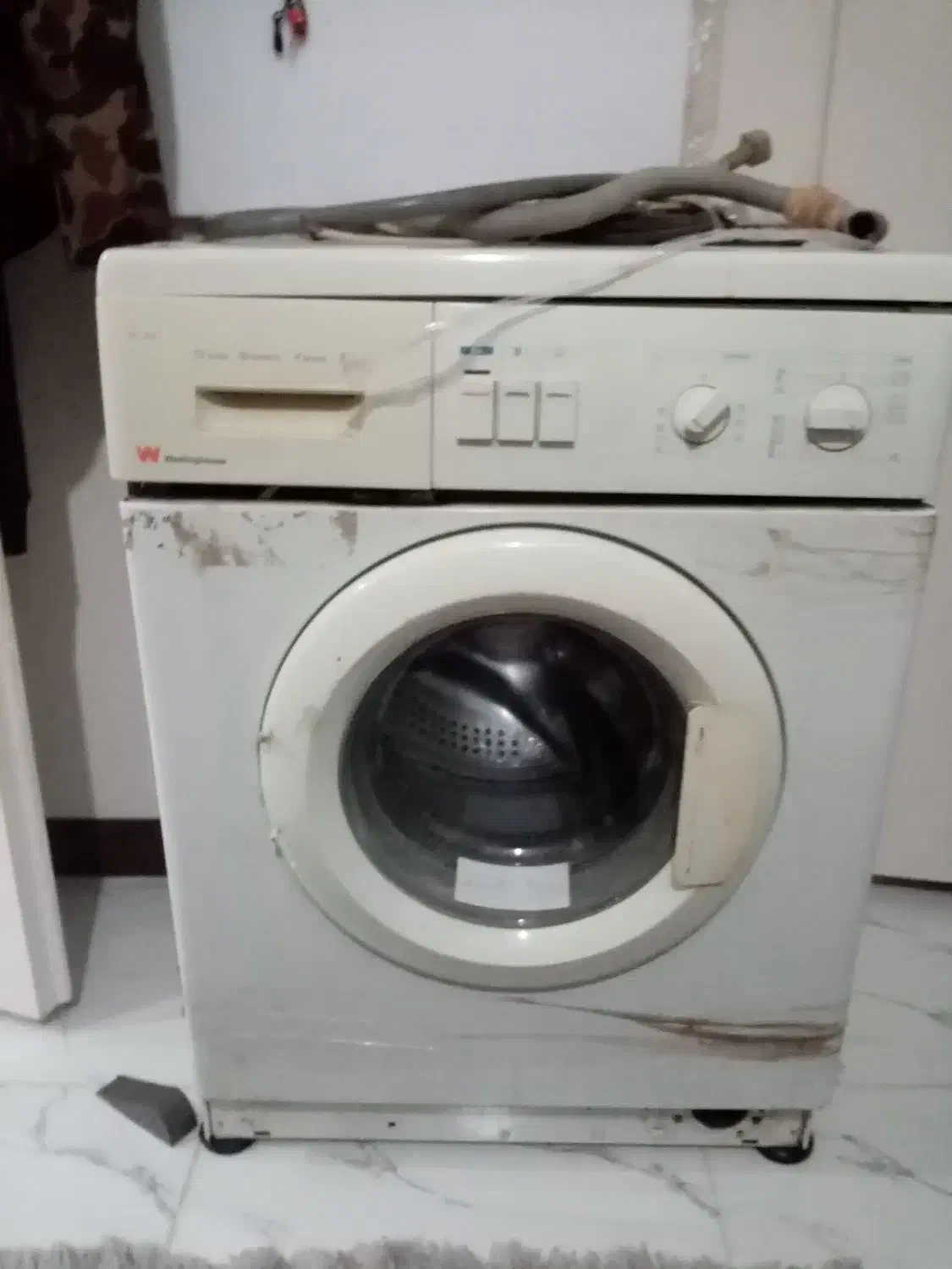 ماشین لباسشویی آمریکایی وستینگ هوس سالم|ماشین لباسشویی و خشک‌کن لباس|کرج, شهرک یاس جنوبی|دیوار