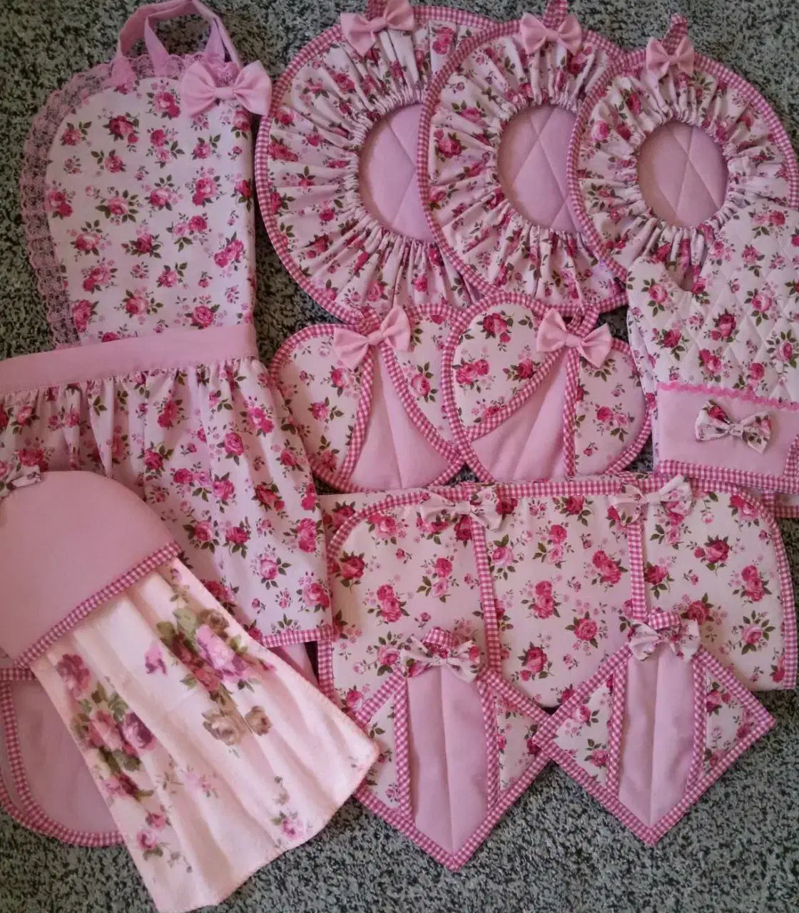 ست کامل آشپزخانه نو|سفره، حوله، دستمال آشپزخانه|تبریز, |دیوار