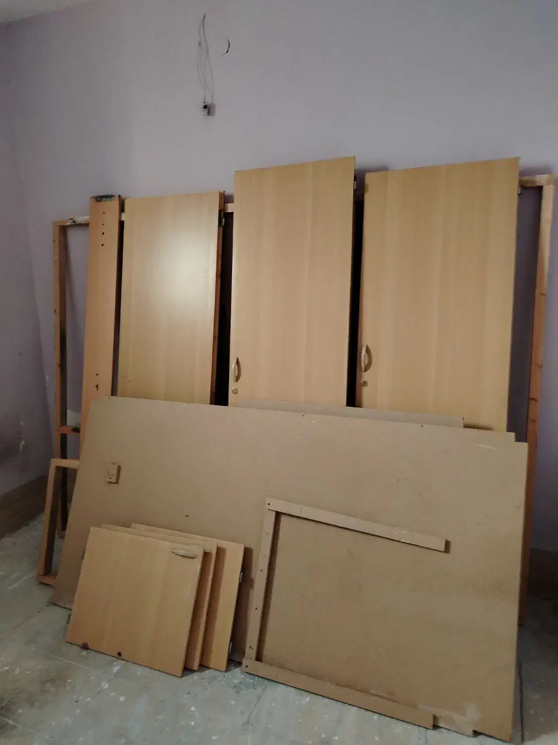 در کمد دیواری با چارچوب|جاکفشی، کمد، دراور|شیراز, شهرک مهرگان|دیوار