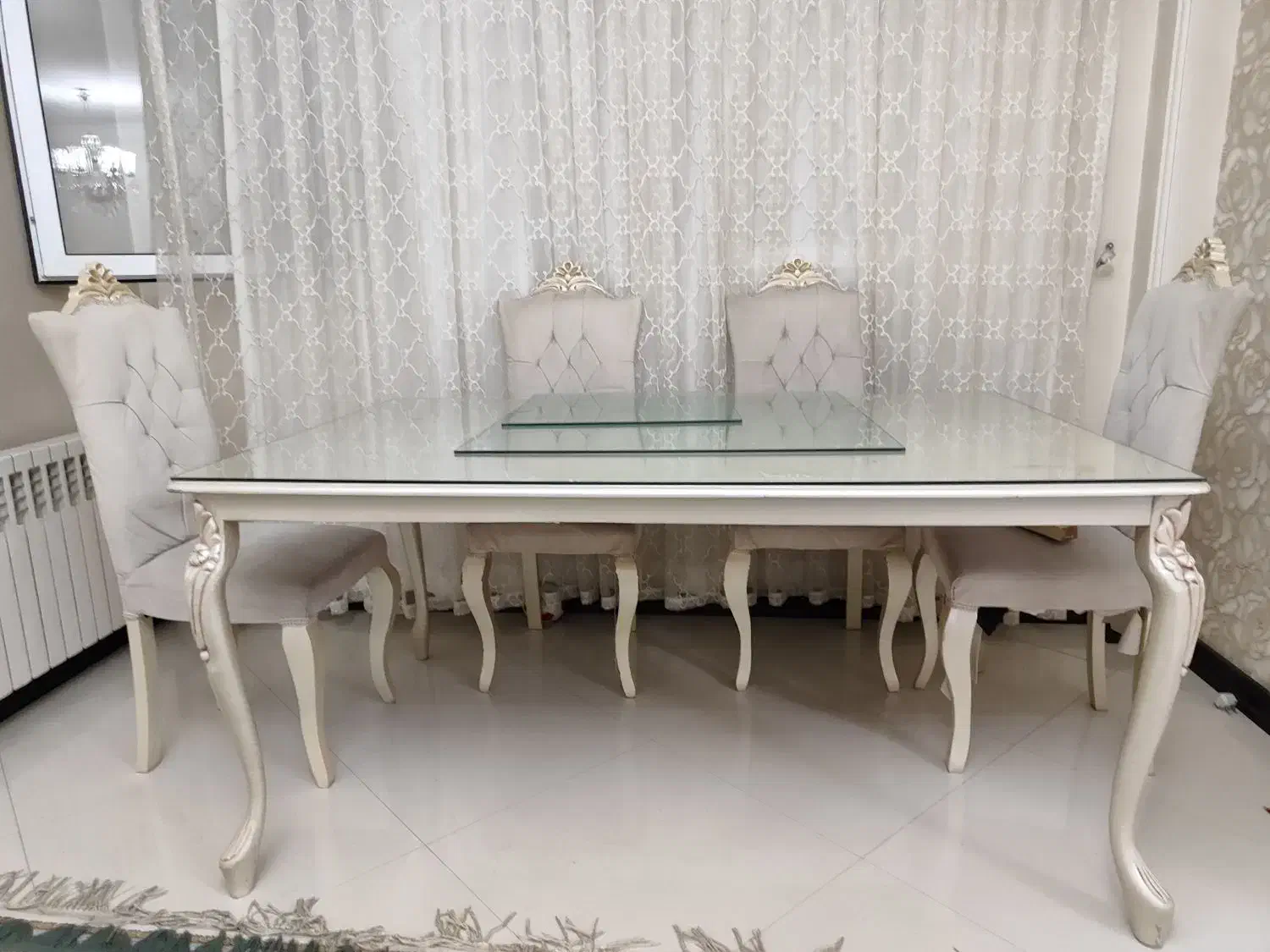 میز ناهار خوری ۶ نفره|میز و صندلی غذاخوری|تهران, مجیدیه|دیوار