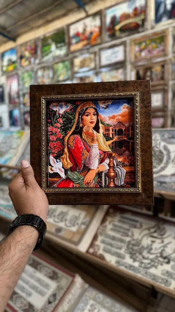 کادو|تابلو فرش|صومعه‌سرا, |دیوار