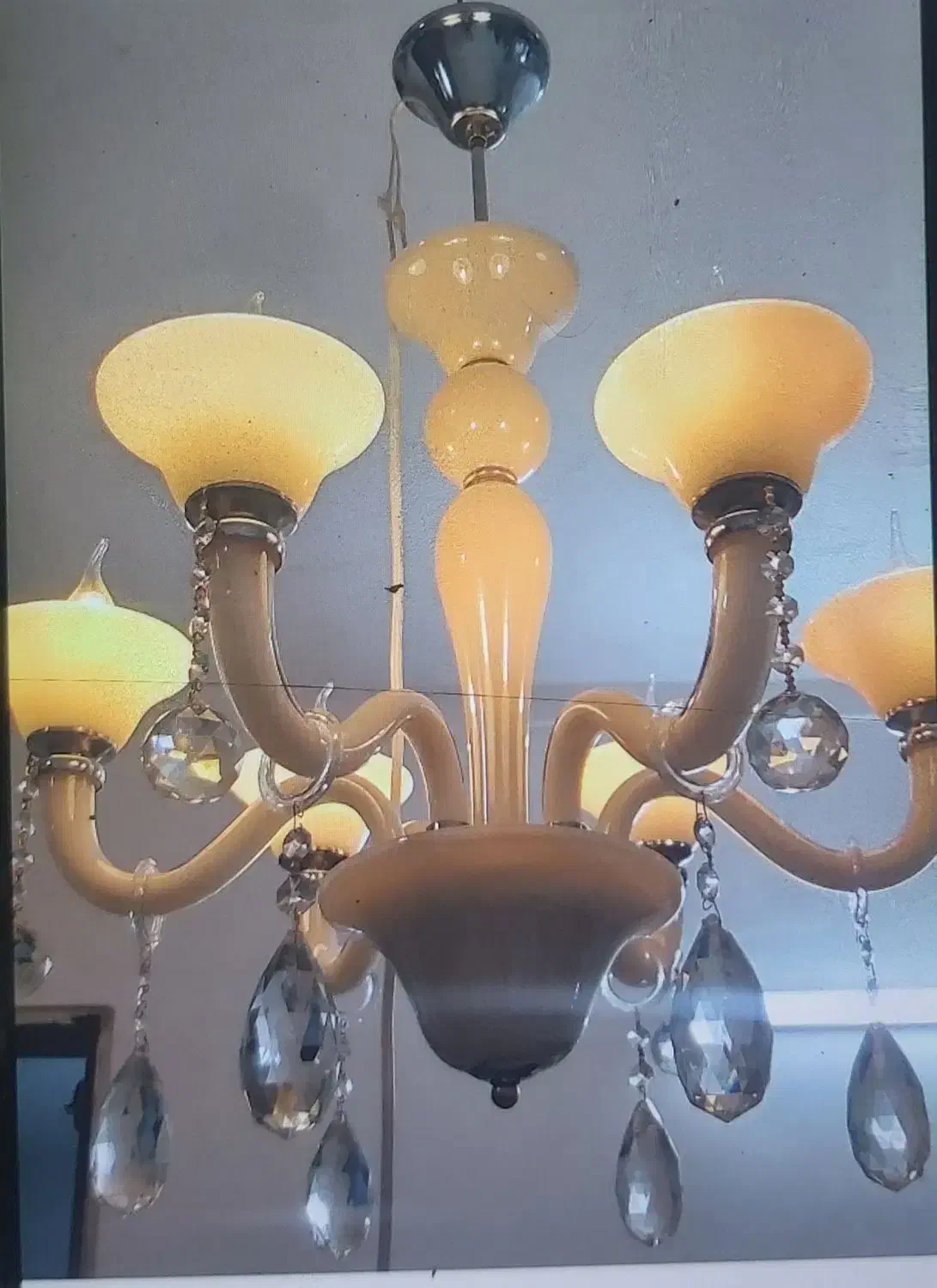 لوستر لوستر|لوستر و چراغ آویز|ساری, |دیوار