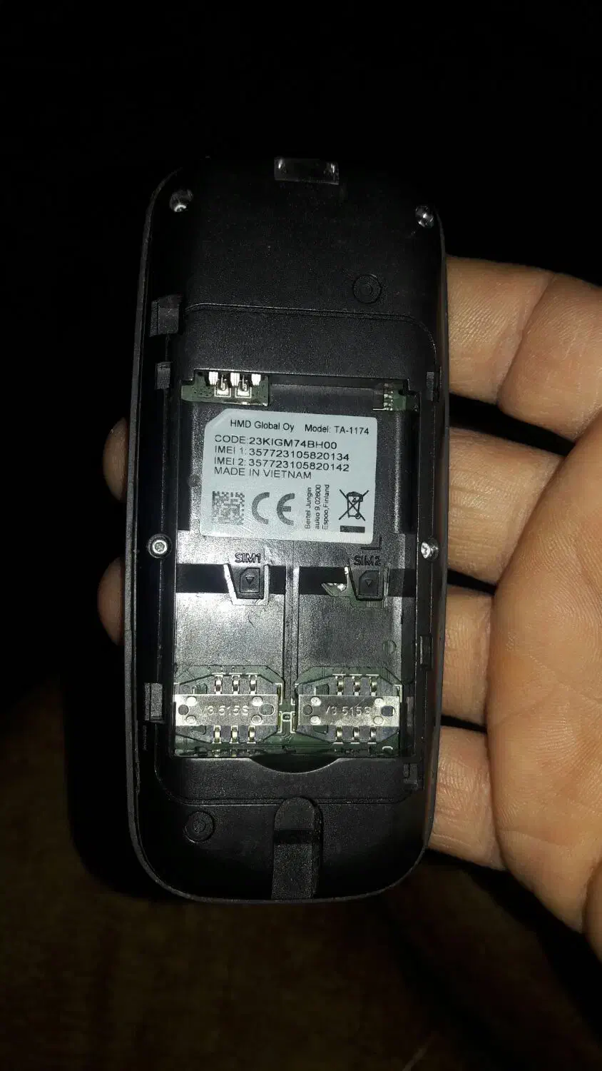 گوشی نوکیا ساده مدلTA-1174(105)اصل دوسیم کارت|موبایل|اهواز, شهرک نفت|دیوار