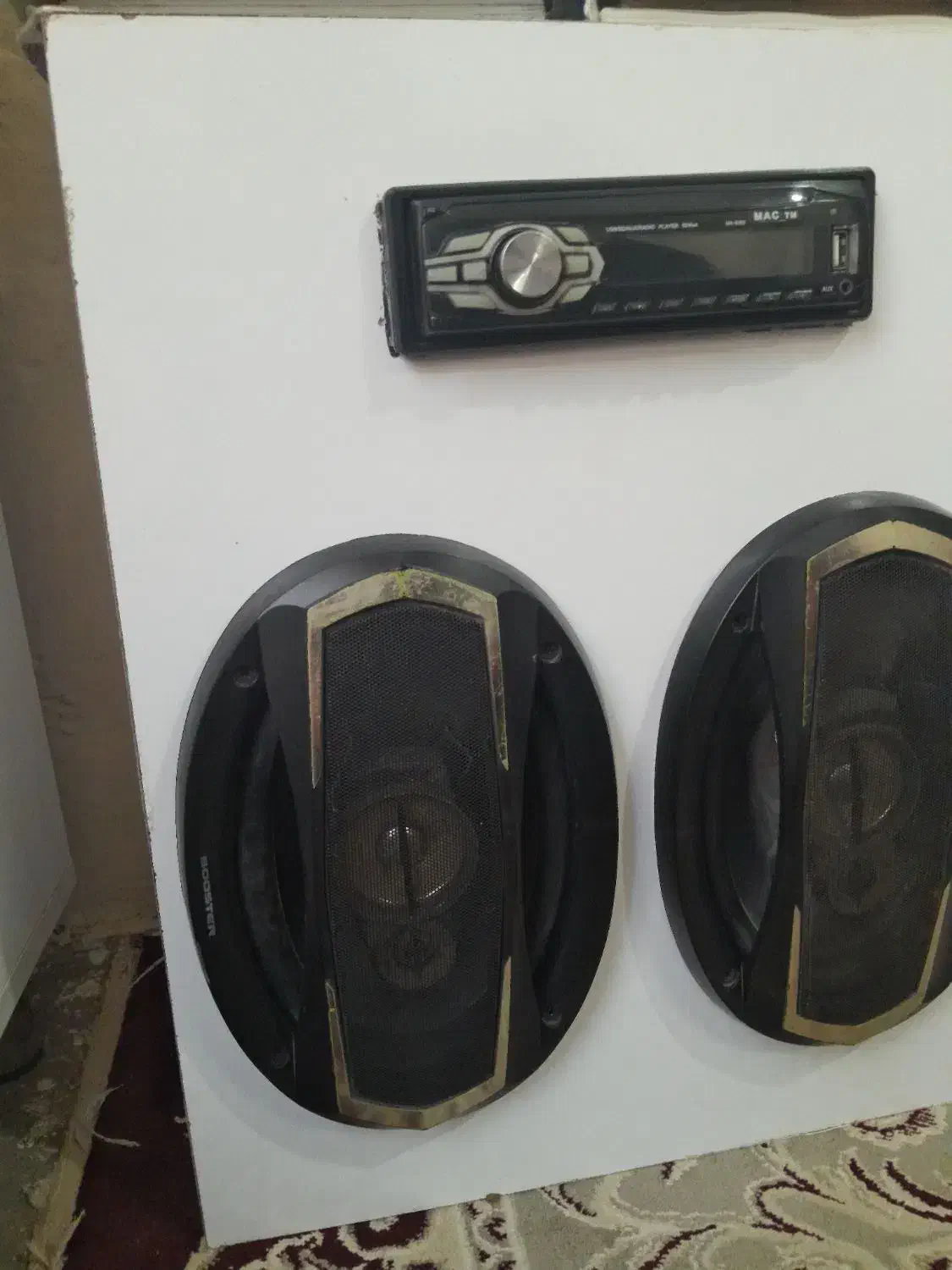 باند دستی با پخش و جعبه سالم|سیستم صوتی خانگی|کاشمر, |دیوار