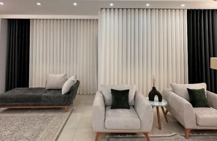 پرده پانچ ومینیمل|پرده، رانر، رومیزی|نجفآباد, شهید رجایی|دیوار