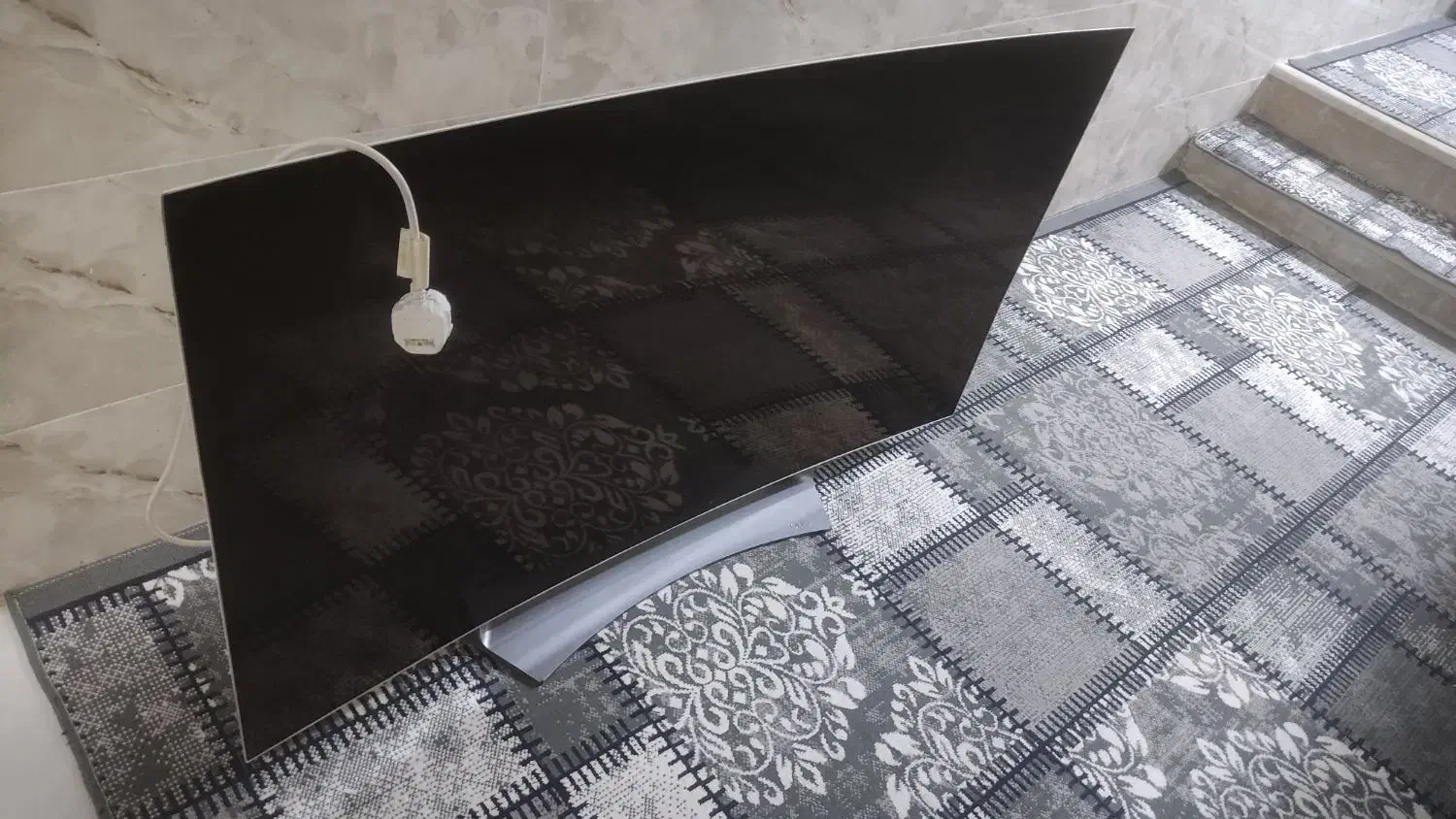 تلویزیون ۵۵ اینچ|تلویزیون و پروژکتور|سرپل ذهاب, |دیوار