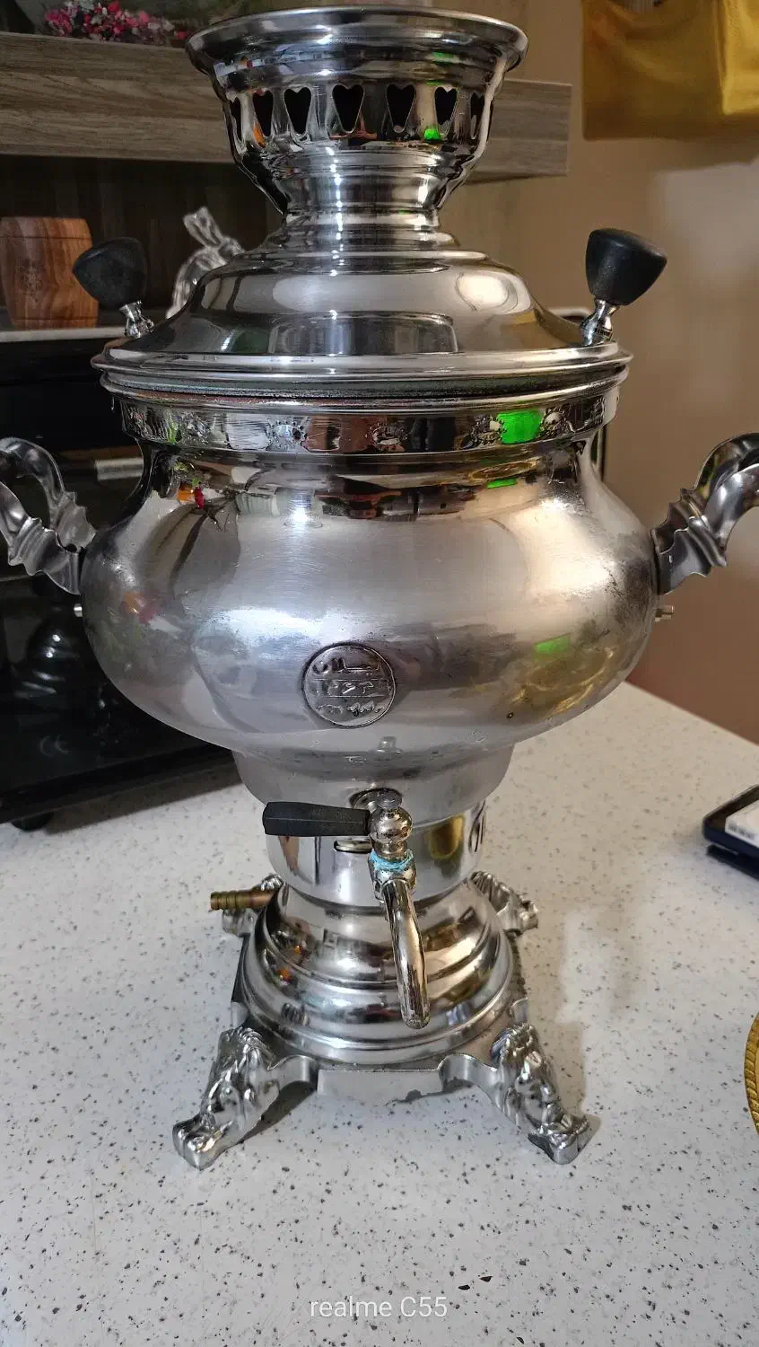 سماور گازی|قوری، کتری، قهوهساز دستی|بومهن, |دیوار