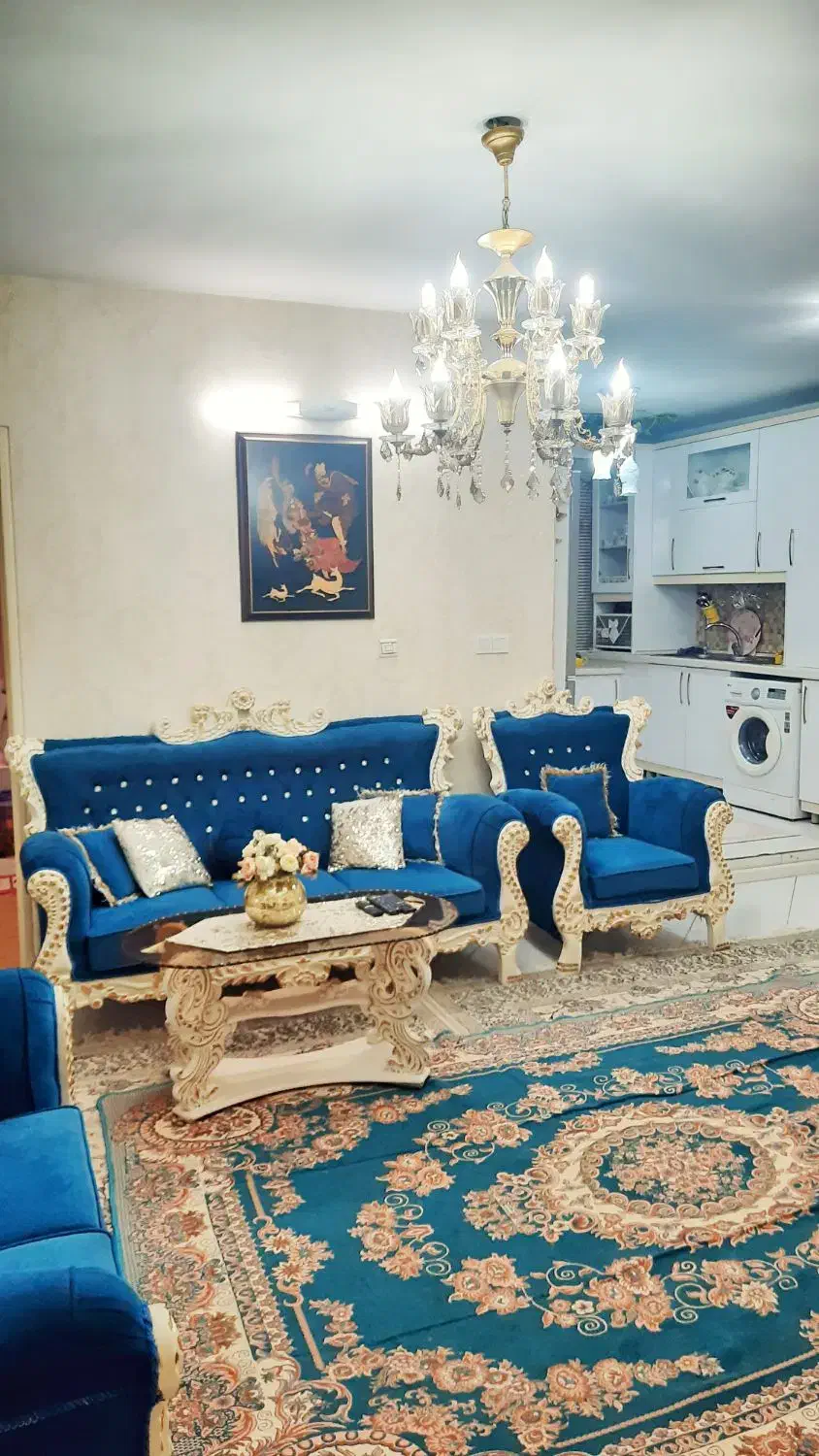 مبلمان ۷ نفره با میز و عسلی|مبلمان خانگی و میز عسلی|رباط‌کریم, رباط‌کریم|دیوار