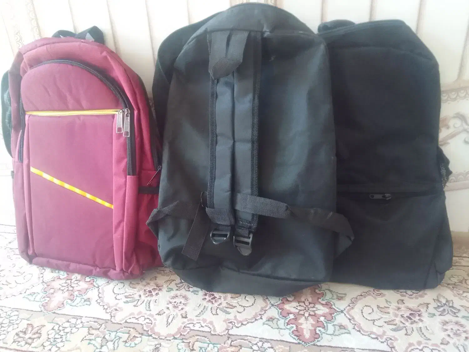 ۳ عدد کوله نونو|کیف، کفش، کمربند|ایلام, |دیوار