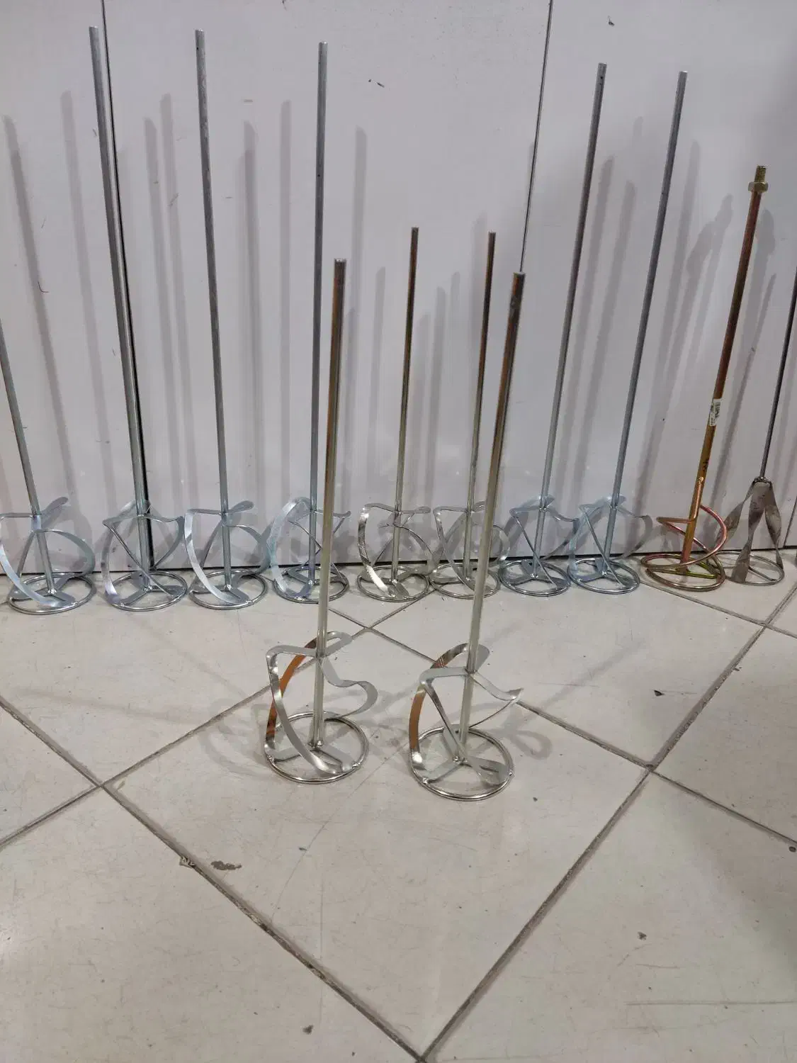 انواع پره همزن کوتاه بلند وچهارشیار ابزار رسولی|عمدهفروشی|بیرجند, |دیوار