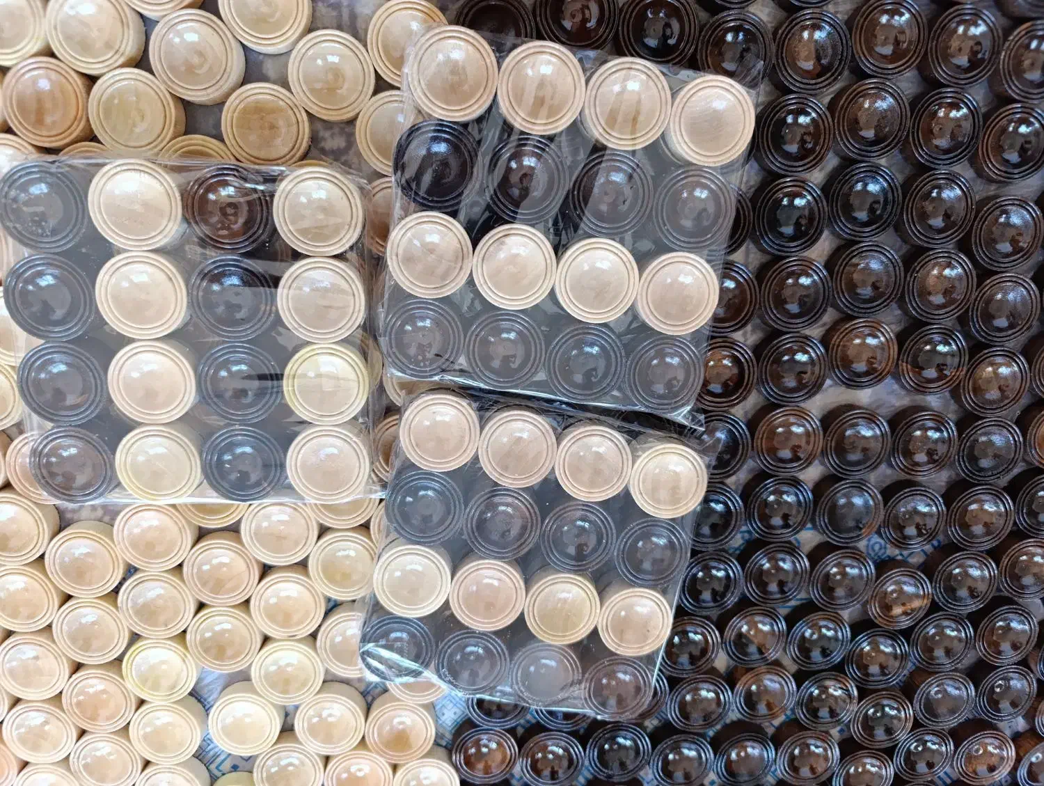 مهره تخته نرد چوبی|صنایع دستی و سایر لوازم تزئینی|سنندج, |دیوار