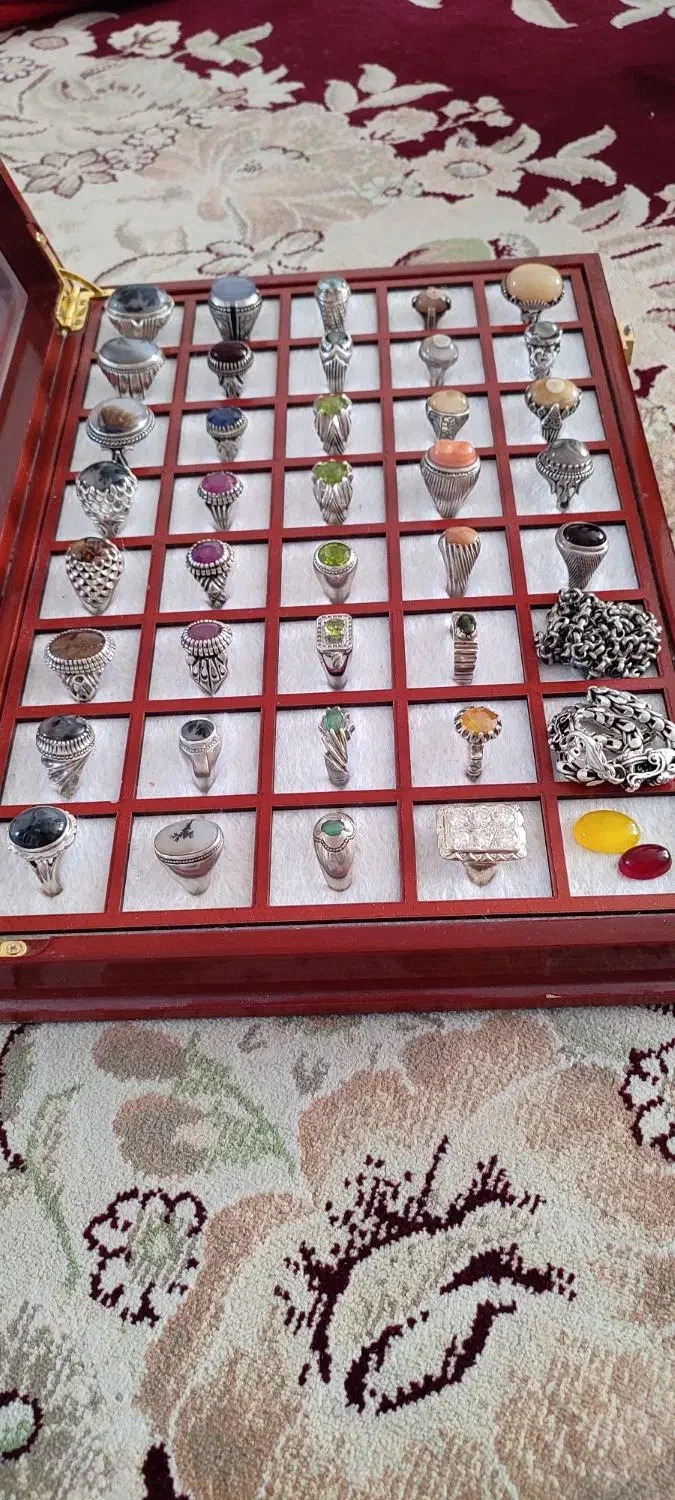 انگشتر نقره|جواهرات|خمینی‌شهر, |دیوار