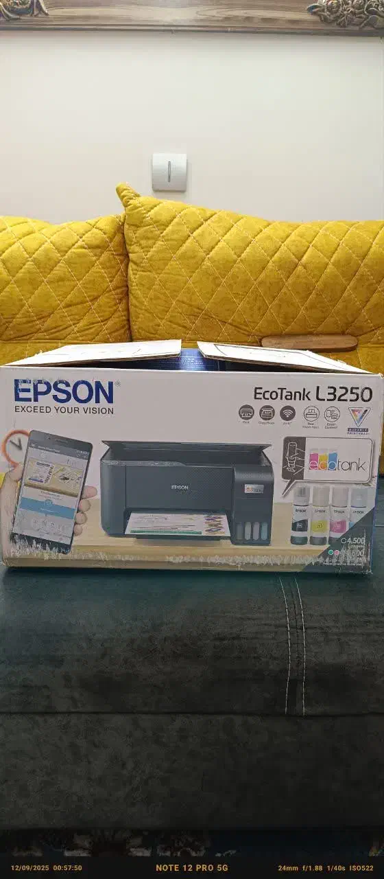 پرینتر رنگی اپسون مدلL3250|پرینتر، اسکنر، کپی، فکس|یزد, |دیوار