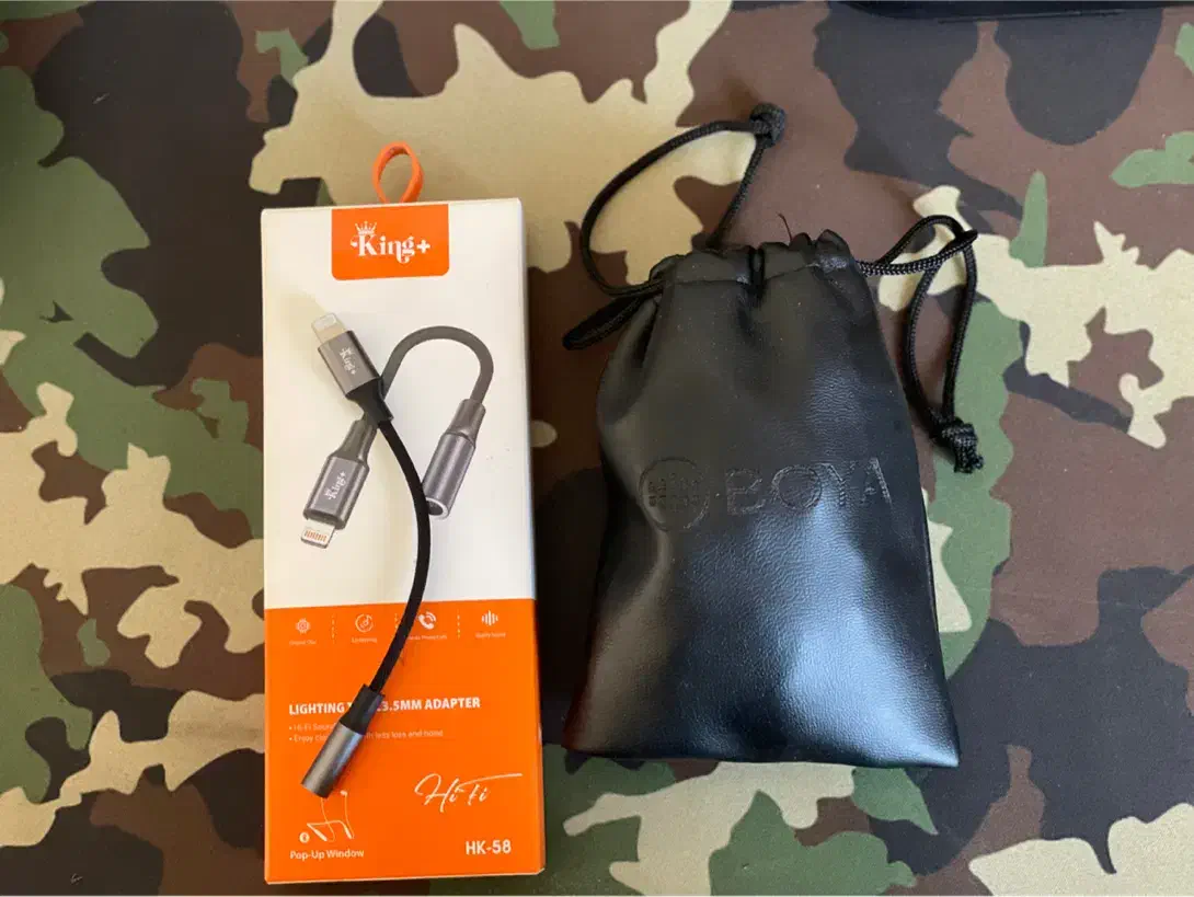 میکروفون بویا به همراه سیم اتصال|صوتی و تصویری|شیراز, شهرک جماران|دیوار