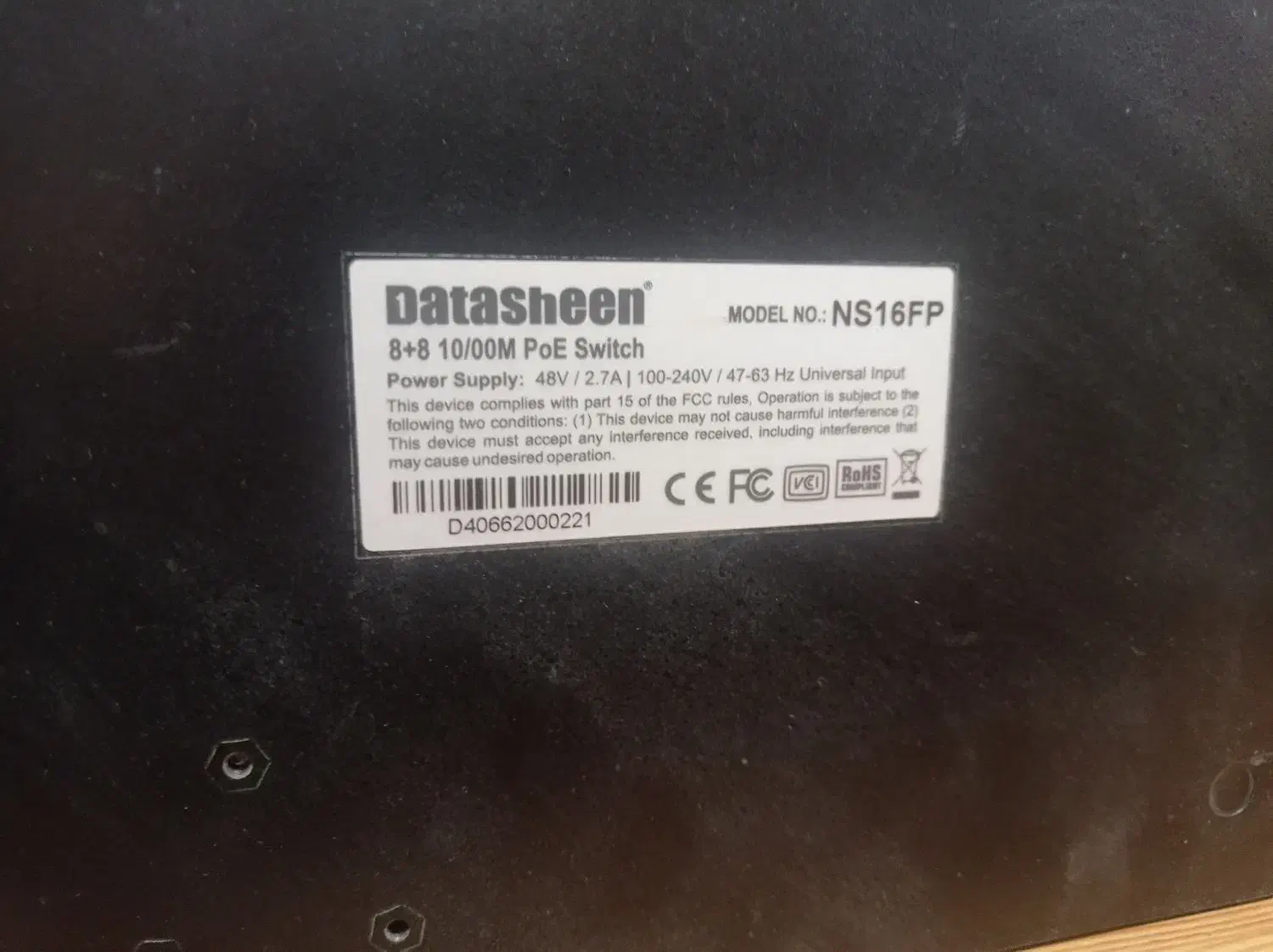 سویچ ۱۶ پورت poe|مودم و تجهیزات شبکه|شهرکرد, |دیوار