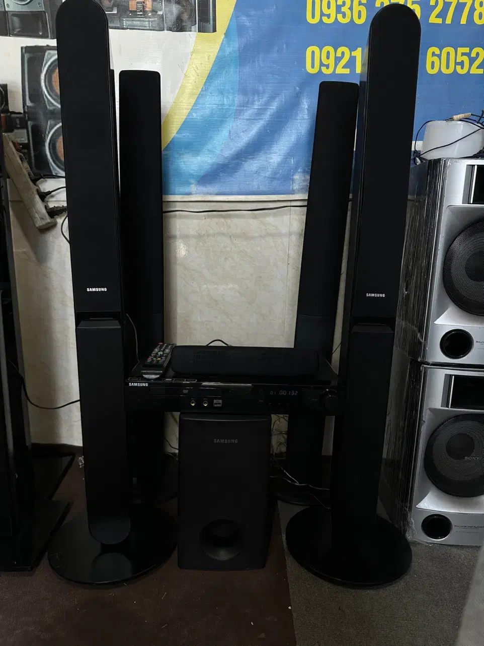 سینما سامسونگ‌۶تیکه ۸۵۰۰وات بلوتوثی فلش خور|سیستم صوتی خانگی|گرگان, |دیوار
