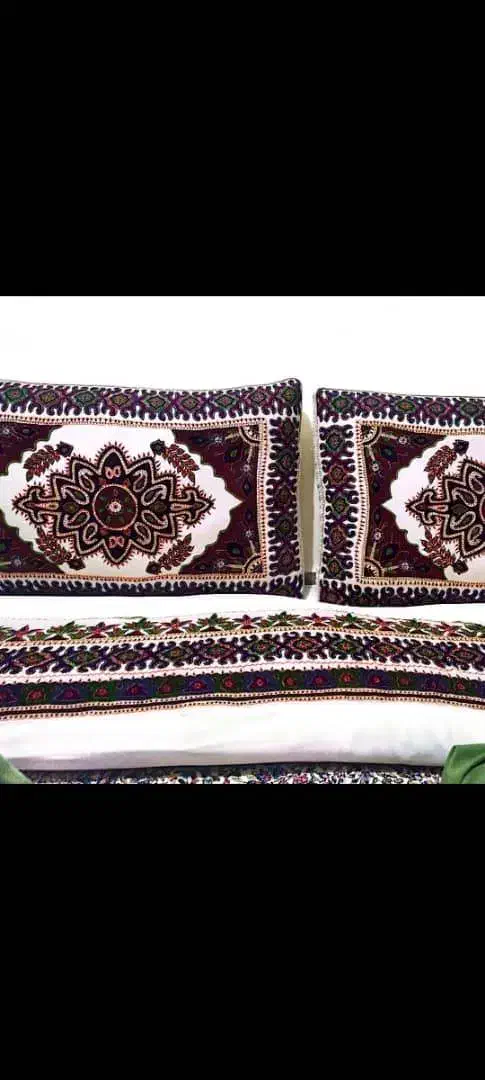 سرویس پته -مناسب عروس|رختخواب، بالش، پتو|رفسنجان, |دیوار