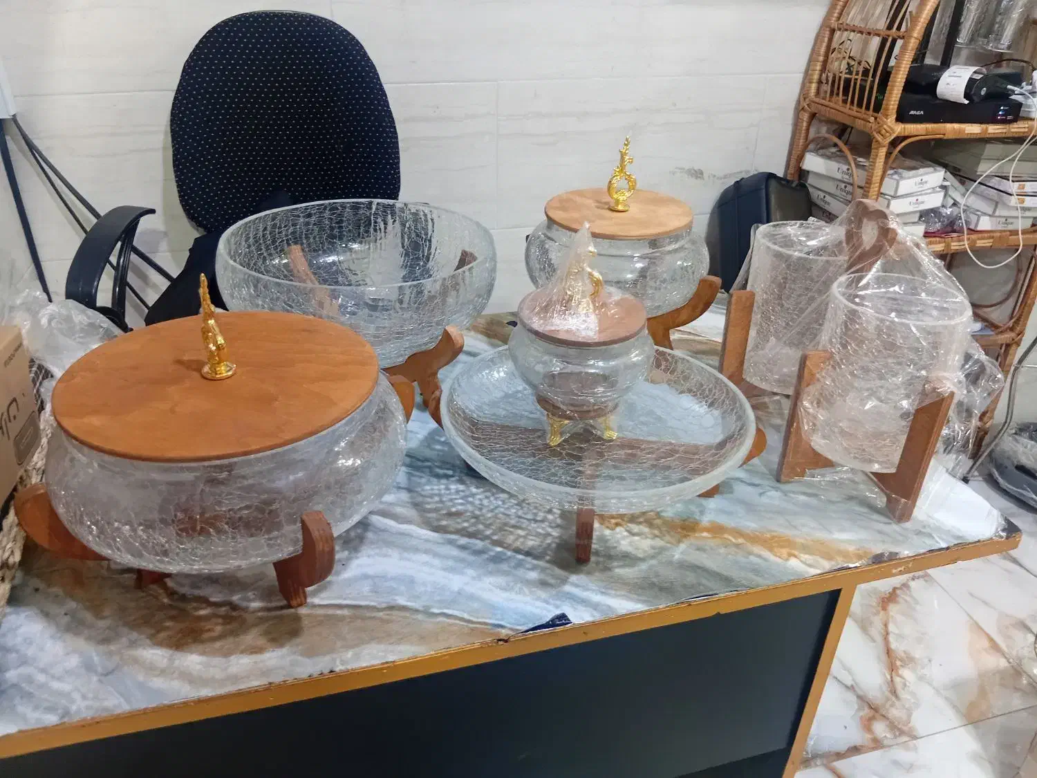 لوازم پذیرایی آبگزی|ظروف سرو و پذیرایی|رضوانشهر, |دیوار