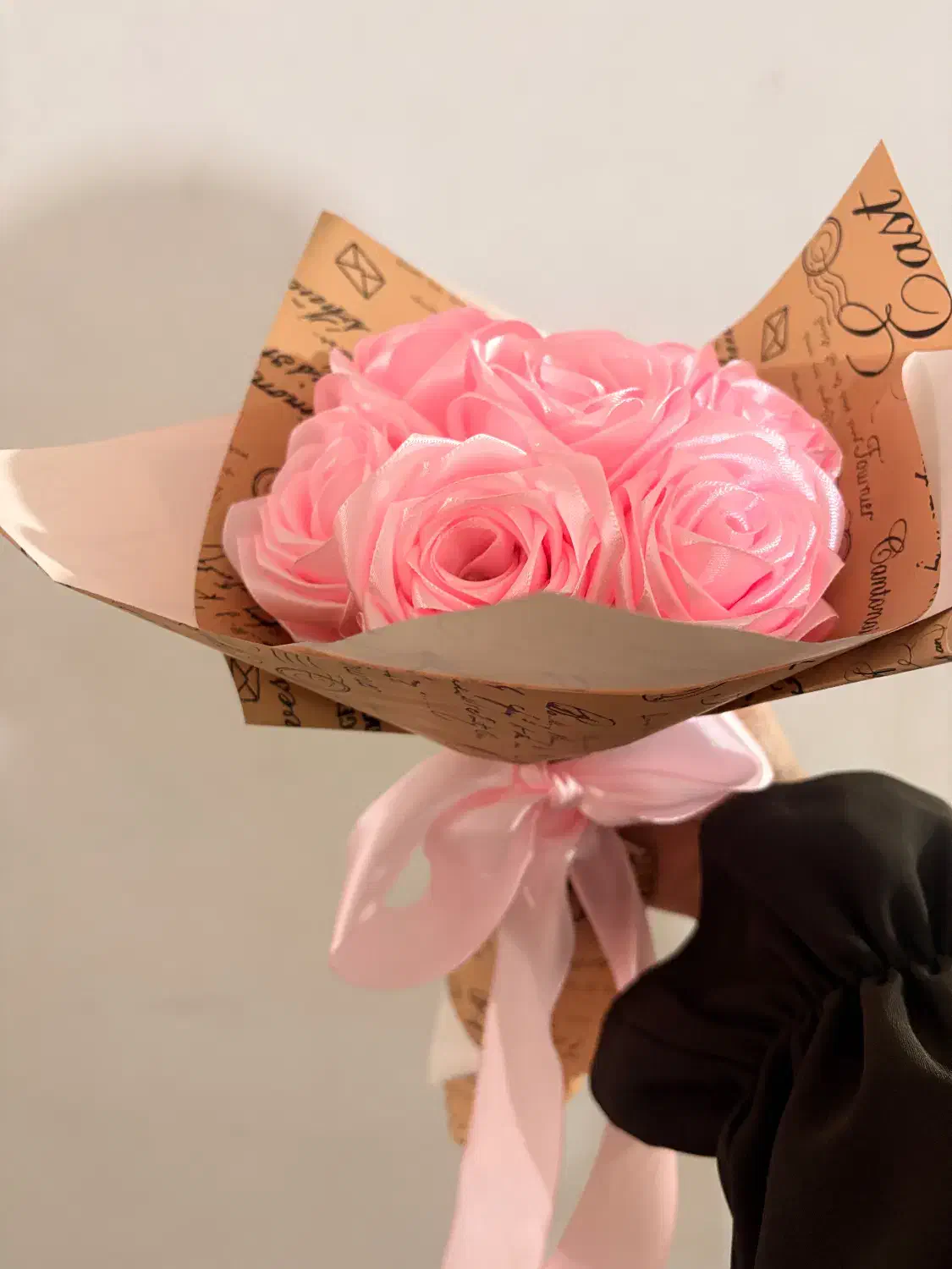 دسته گل ربان|گل مصنوعی|همدان, |دیوار