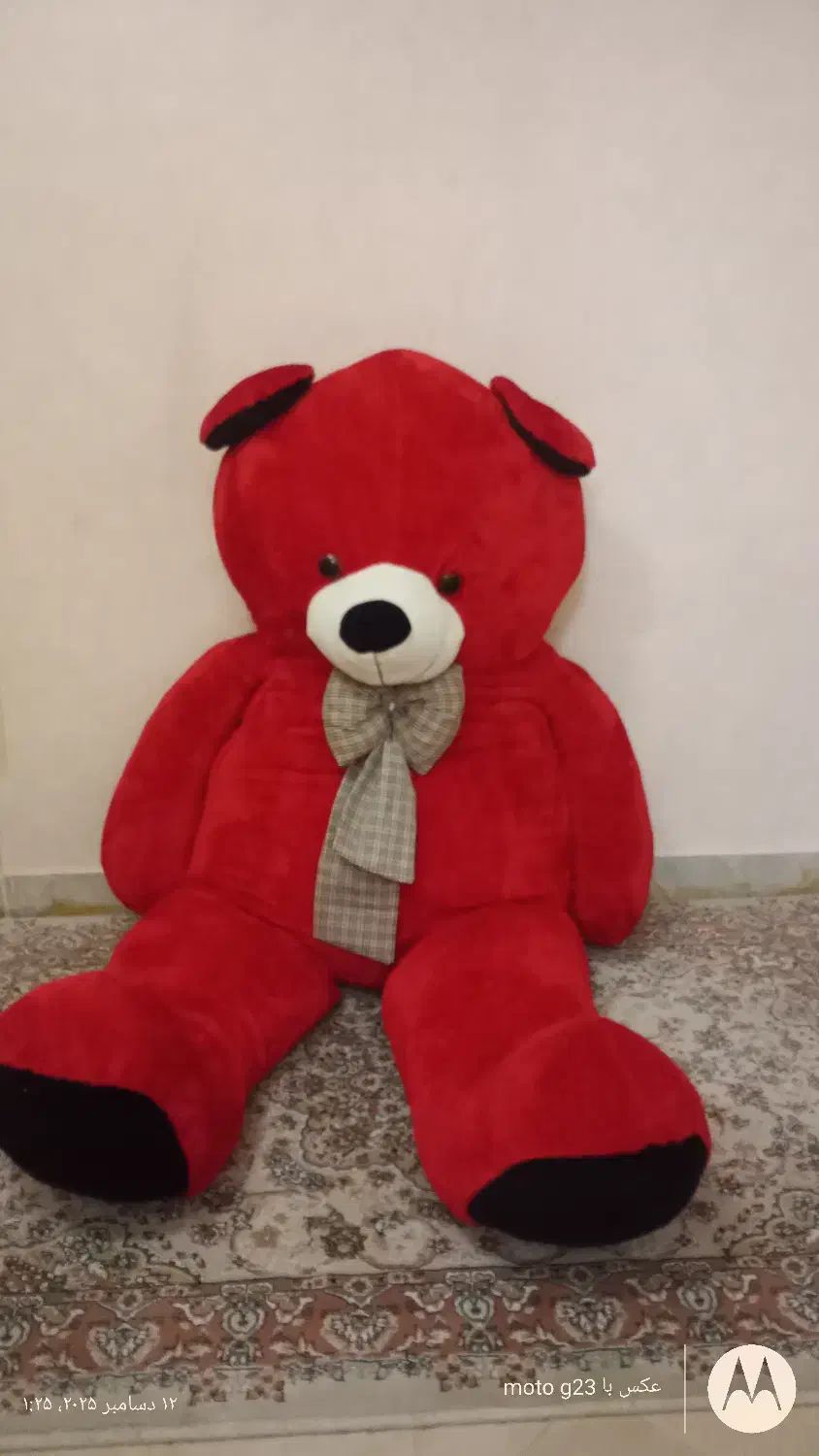عروسک خرس قرمز شاسخین|اسباببازی|تهران, بهاران|دیوار