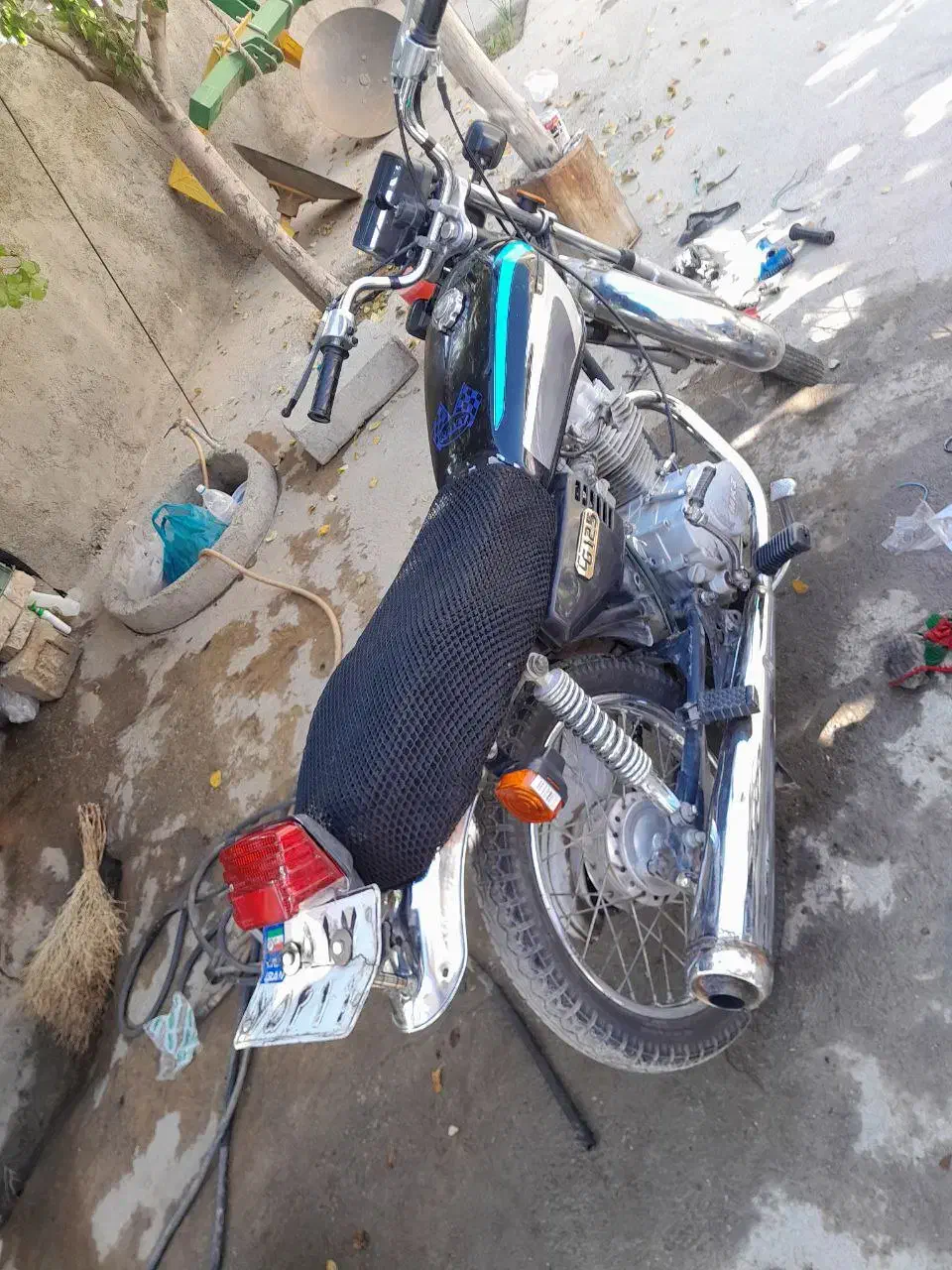 موتور سیکلت|موتورسیکلت|صحنه, |دیوار