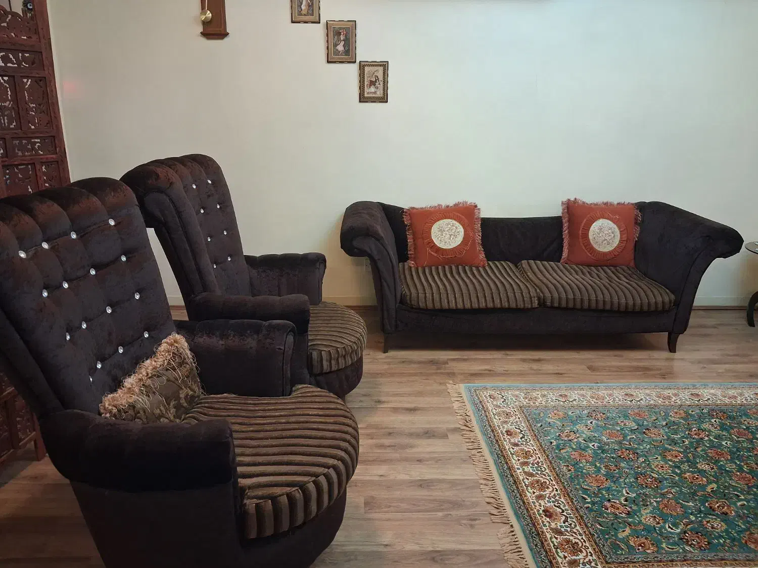 مبلمان ۷ نفره|مبلمان خانگی و میز عسلی|اهواز, شهرک نفت|دیوار