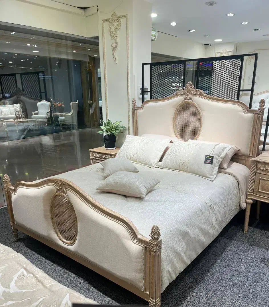 سرویس خواب کاجی چوب سوپر راش|تخت و سرویس خواب|اصفهان, خرم|دیوار