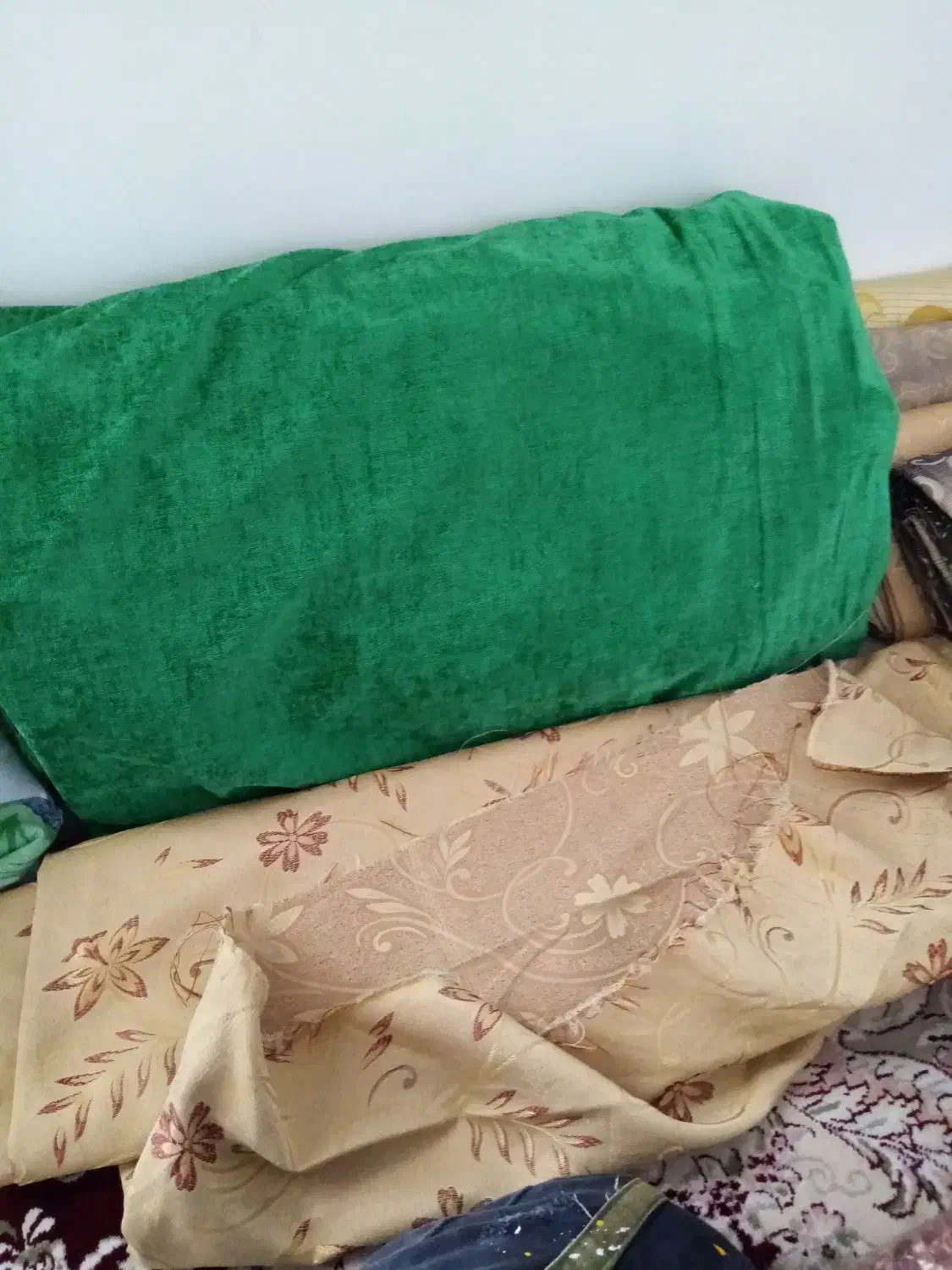 پارچه ونوار پرده|پرده، رانر، رومیزی|صالح آباد, |دیوار