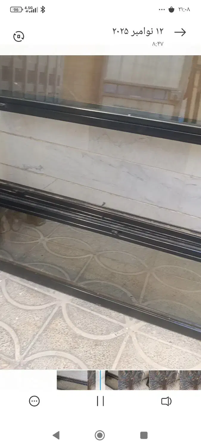 دو عدد پنجره کامل باشیشه ودوعدد گل|مصالح و تجهیزات ساختمان|اسلامشهر, شهرک مهدیه|دیوار