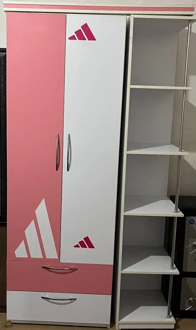 کمد لباس|جاکفشی، کمد، دراور|میانه, |دیوار