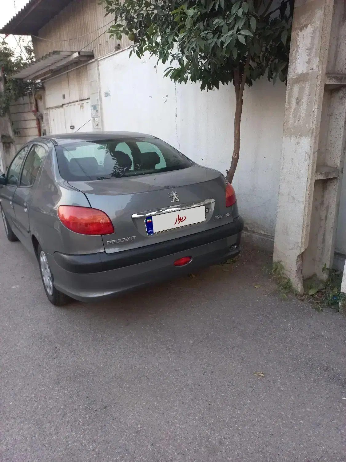 ۲۰۶ sd v8 در حد|خودرو سواری و وانت|بابل, |دیوار