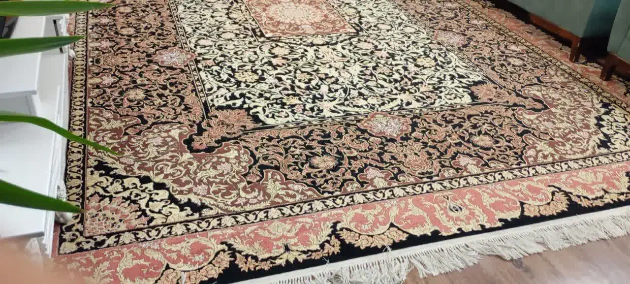 فرش 12متری 700شانه تراکم2560 ابریشم گونه|فرش|فولادشهر, مسکن مهر فولادشهر|دیوار