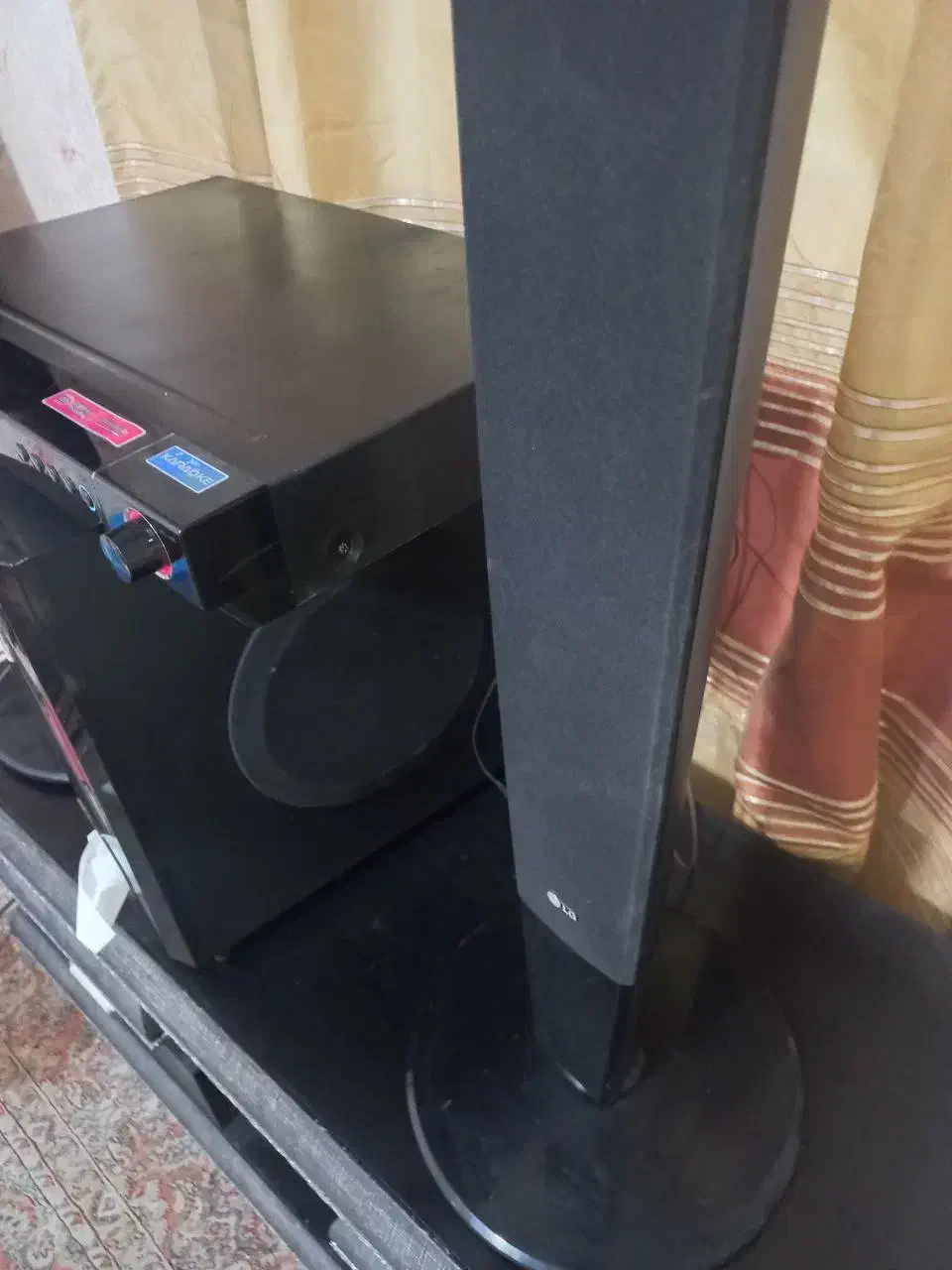 دوعددباندویک عددساب ووفرسینما خانگیLGفیلم تست آگهی|سیستم صوتی خانگی|تهران, مسعودیه|دیوار