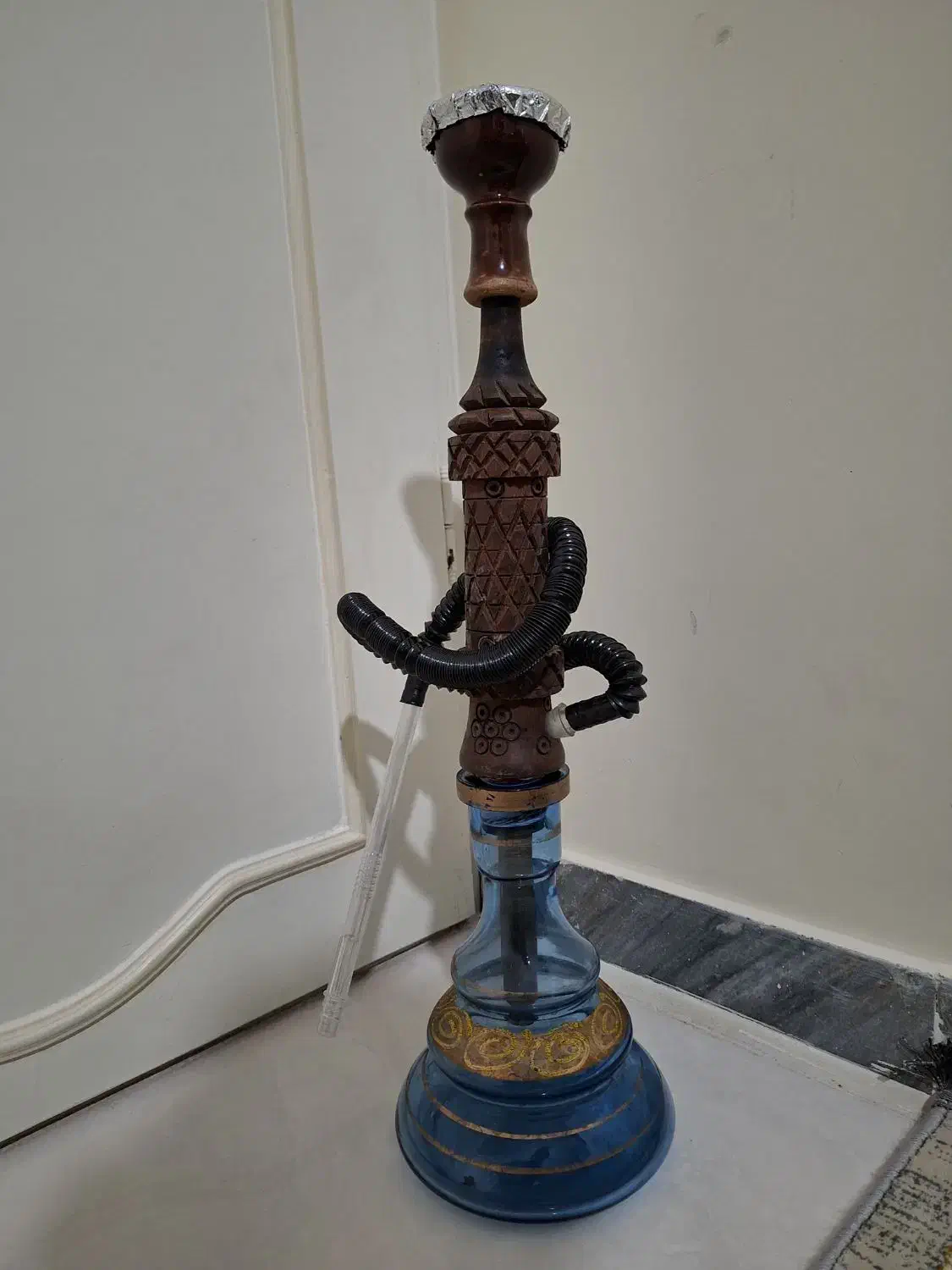 قلیان چوبی در حد|کلکسیون و سرگرمی|کرج, شهرک خاتم النبیا|دیوار