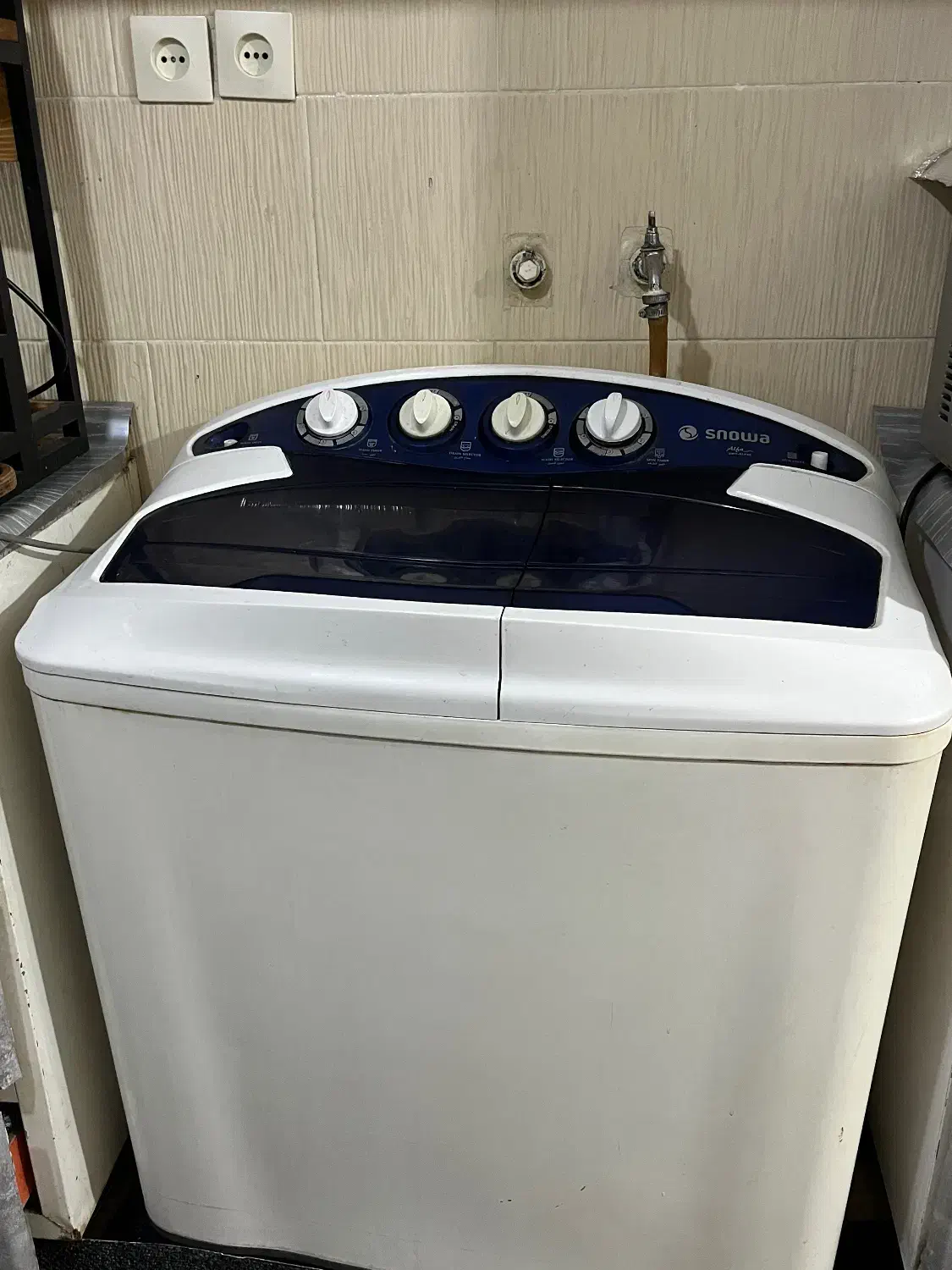 ماشین لباسشویی اسنوا|ماشین لباسشویی و خشککن لباس|امیدیه, |دیوار