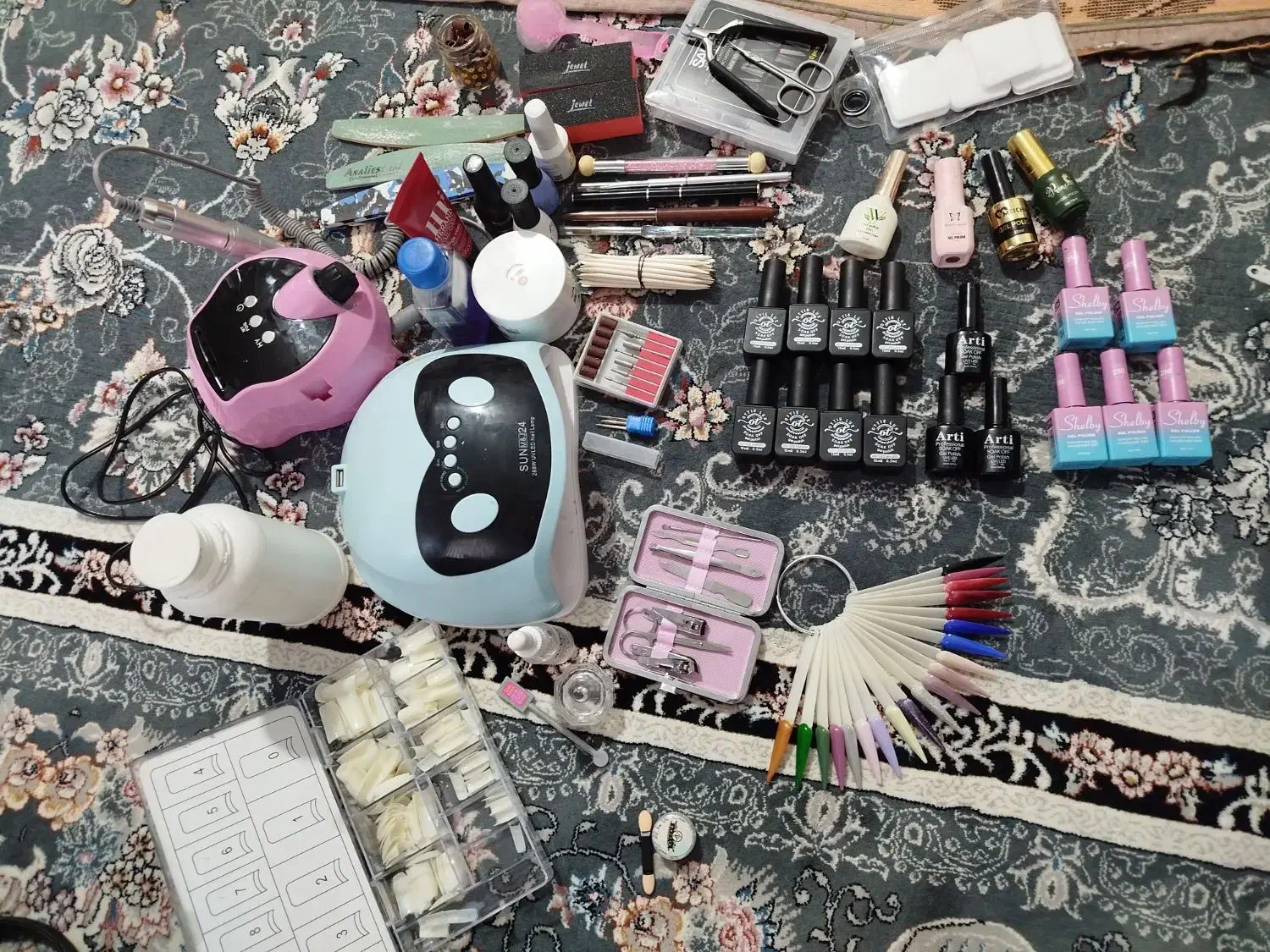 وسائل کاشت ناخن|آرایشی، بهداشتی، درمانی|خرمآباد, |دیوار