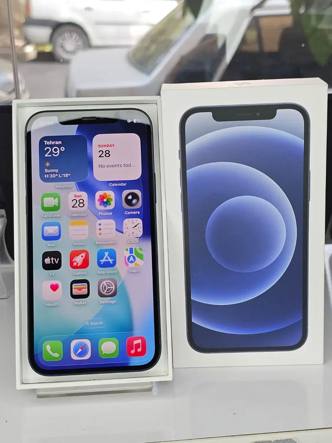 ایفون iphone12 حافظه ۱۲۸ zaa دوسیم قابل معاوضه|موبایل|شیراز, سینما سعدی|دیوار