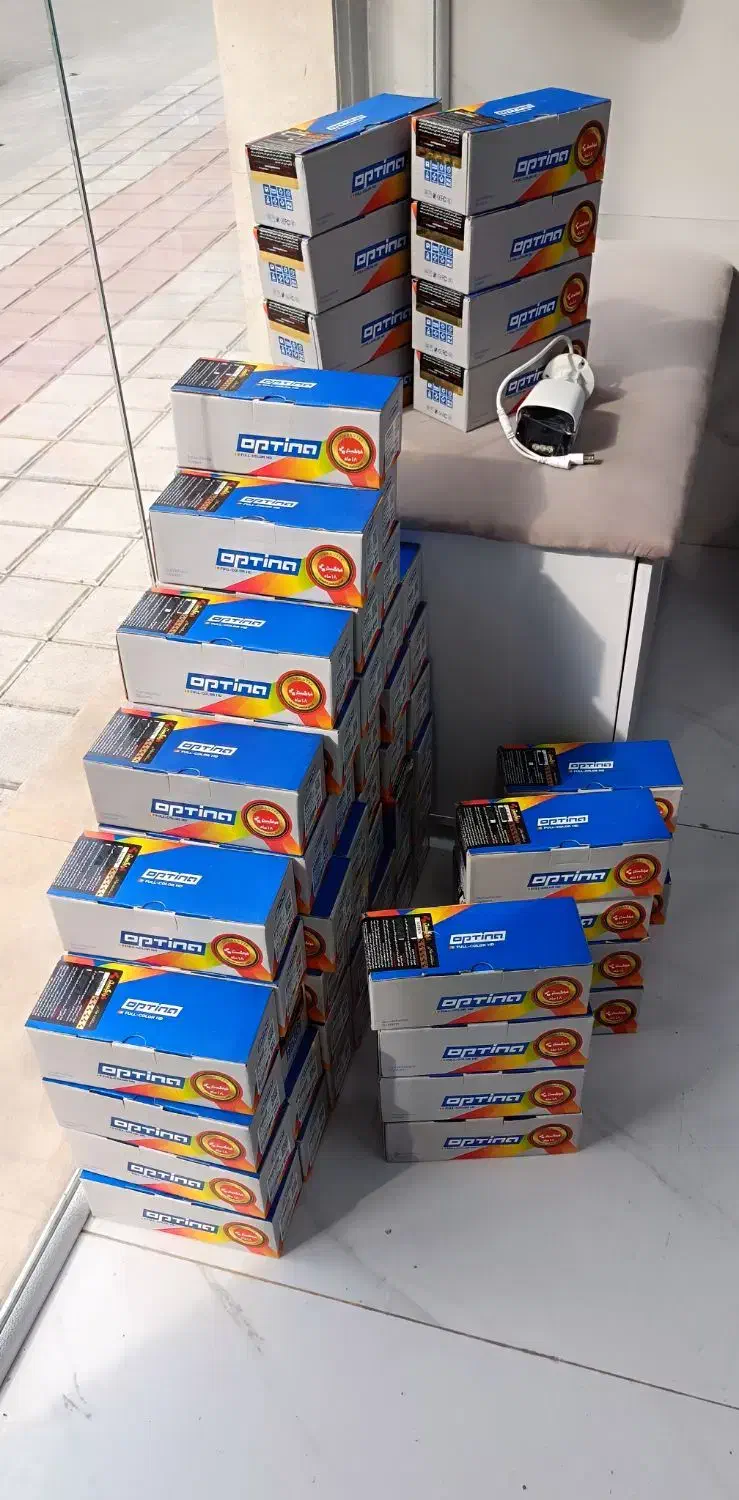 دوربین آپتینا ۲مگاپیکسل رنگی شب با کیس فلزی|دوربین مداربسته|رشت, حسین آباد|دیوار