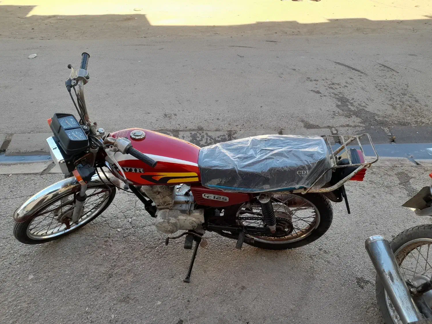 موتور هوندا مزایده|موتورسیکلت|اقبالیه, |دیوار