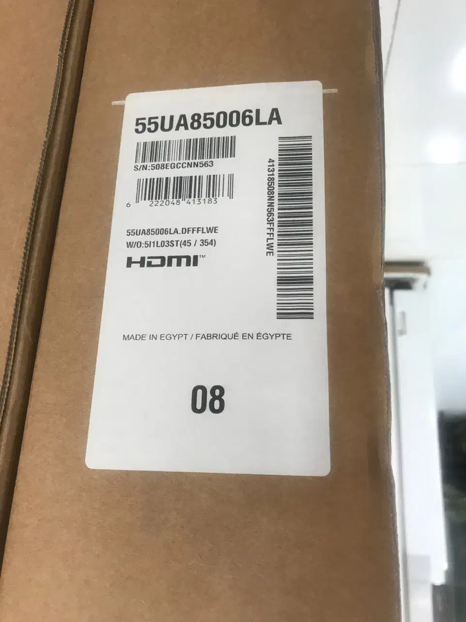 تلویزیون ال جی|تلویزیون و پروژکتور|بندر گناوه, |دیوار