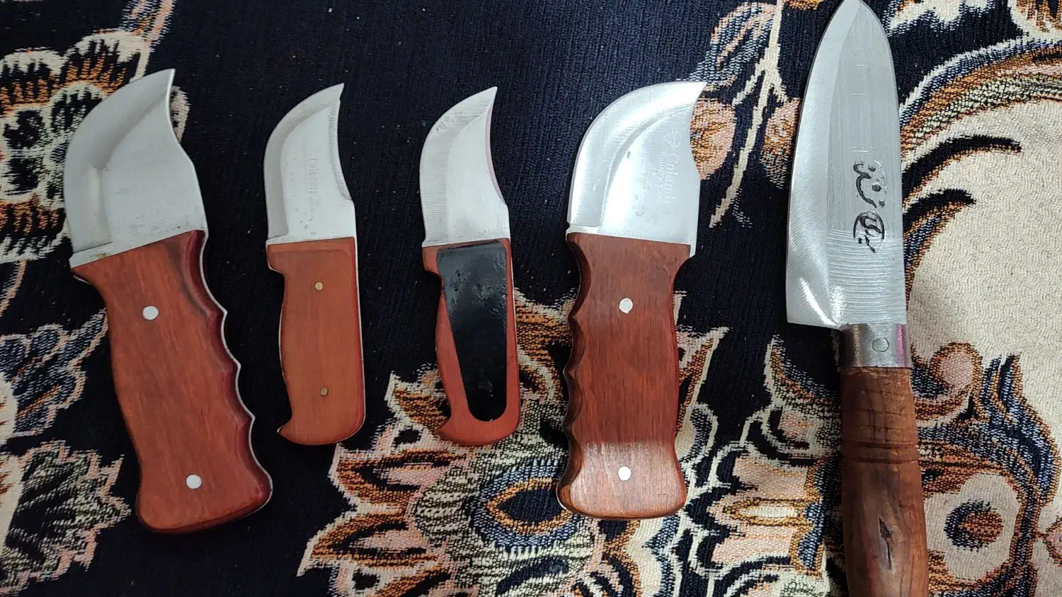 چاقو معاوضه با فنچ سرخ و نرگسی قناری|کوهنوردی و کمپینگ|قرچک, مهدیه|دیوار